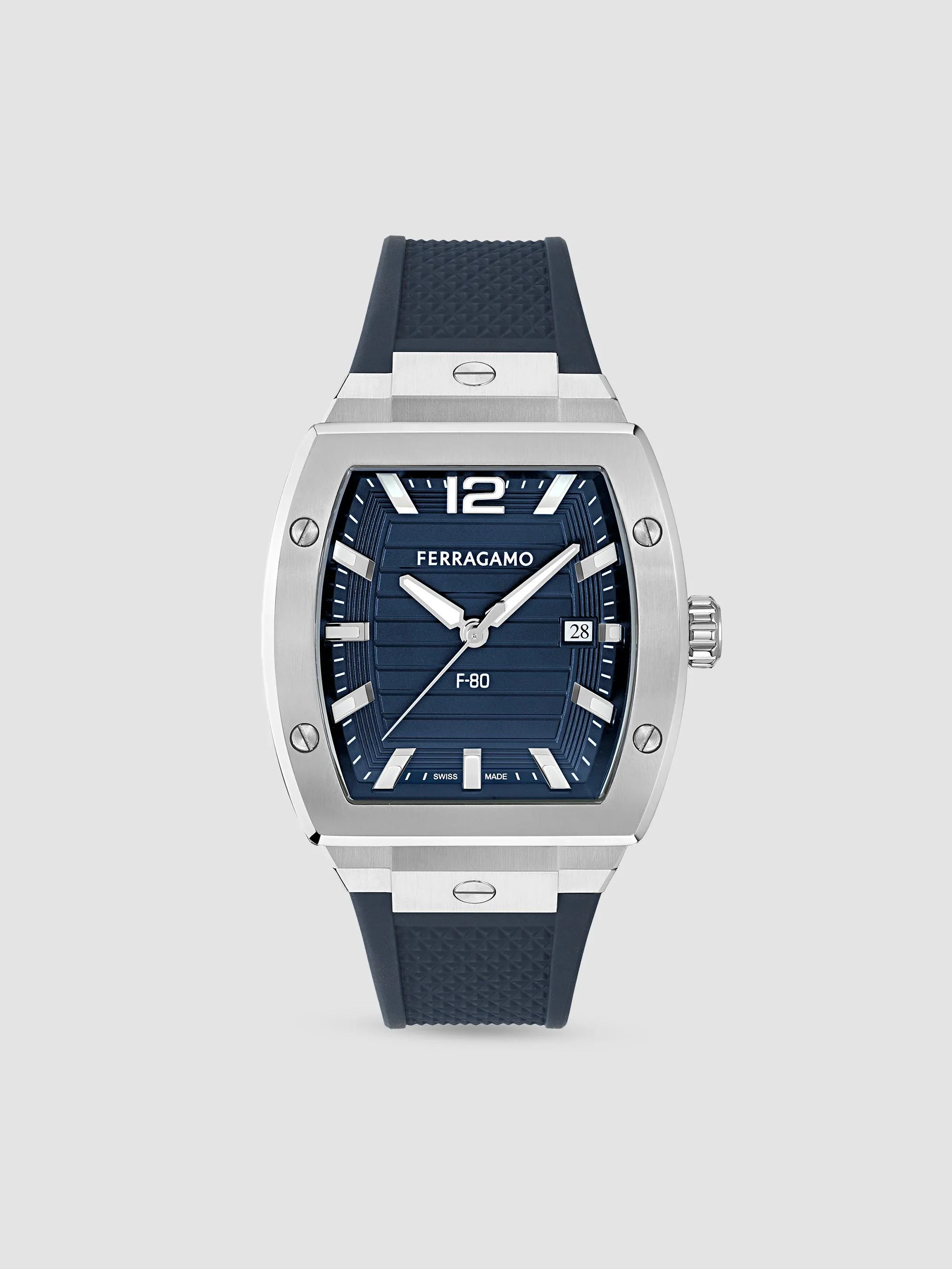 Men's F-80 Tonneau Stainless Steel Watch/42MM - Stainless Steel - 1