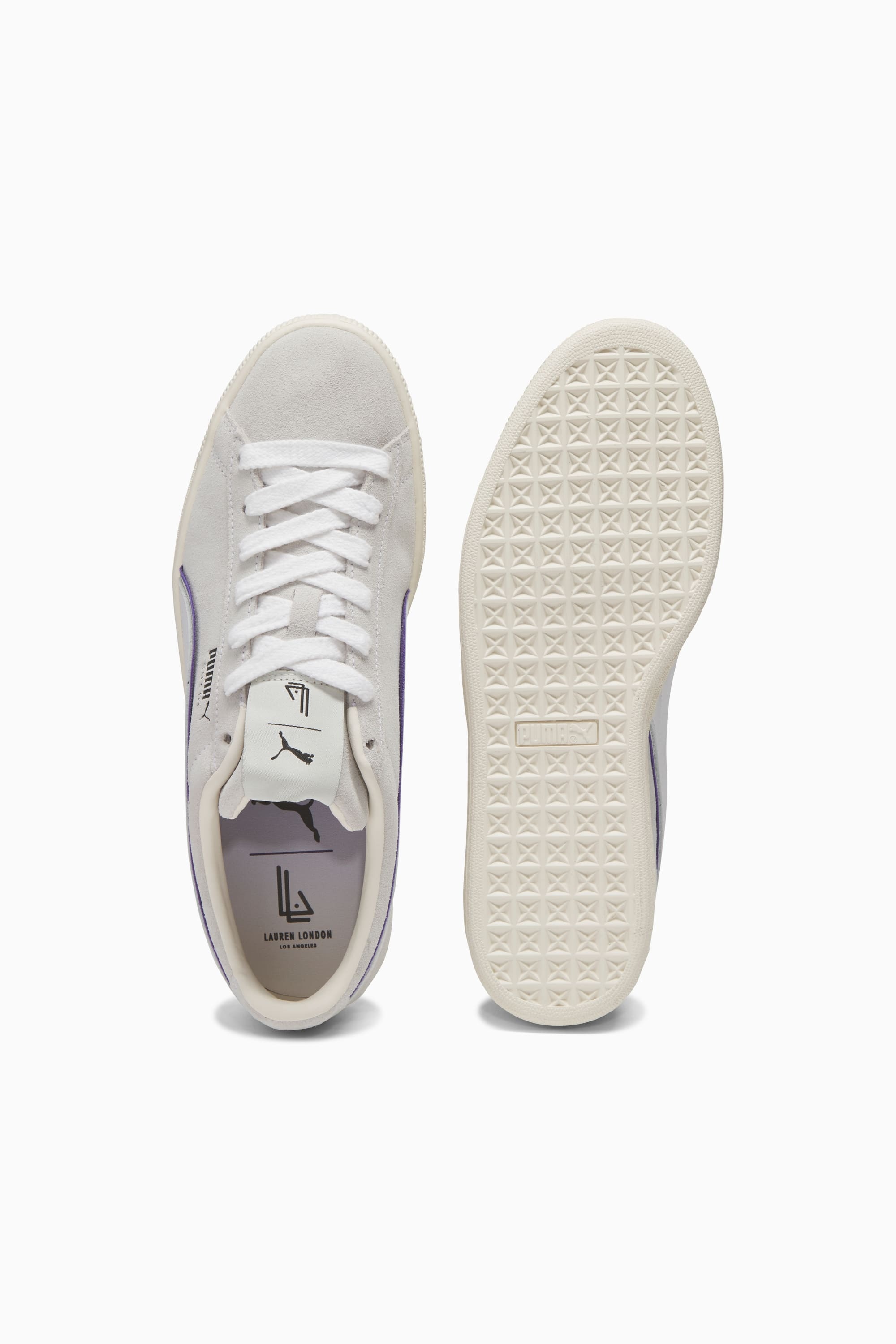 PUMA x LAUREN LONDON Suede Sneakers - 7