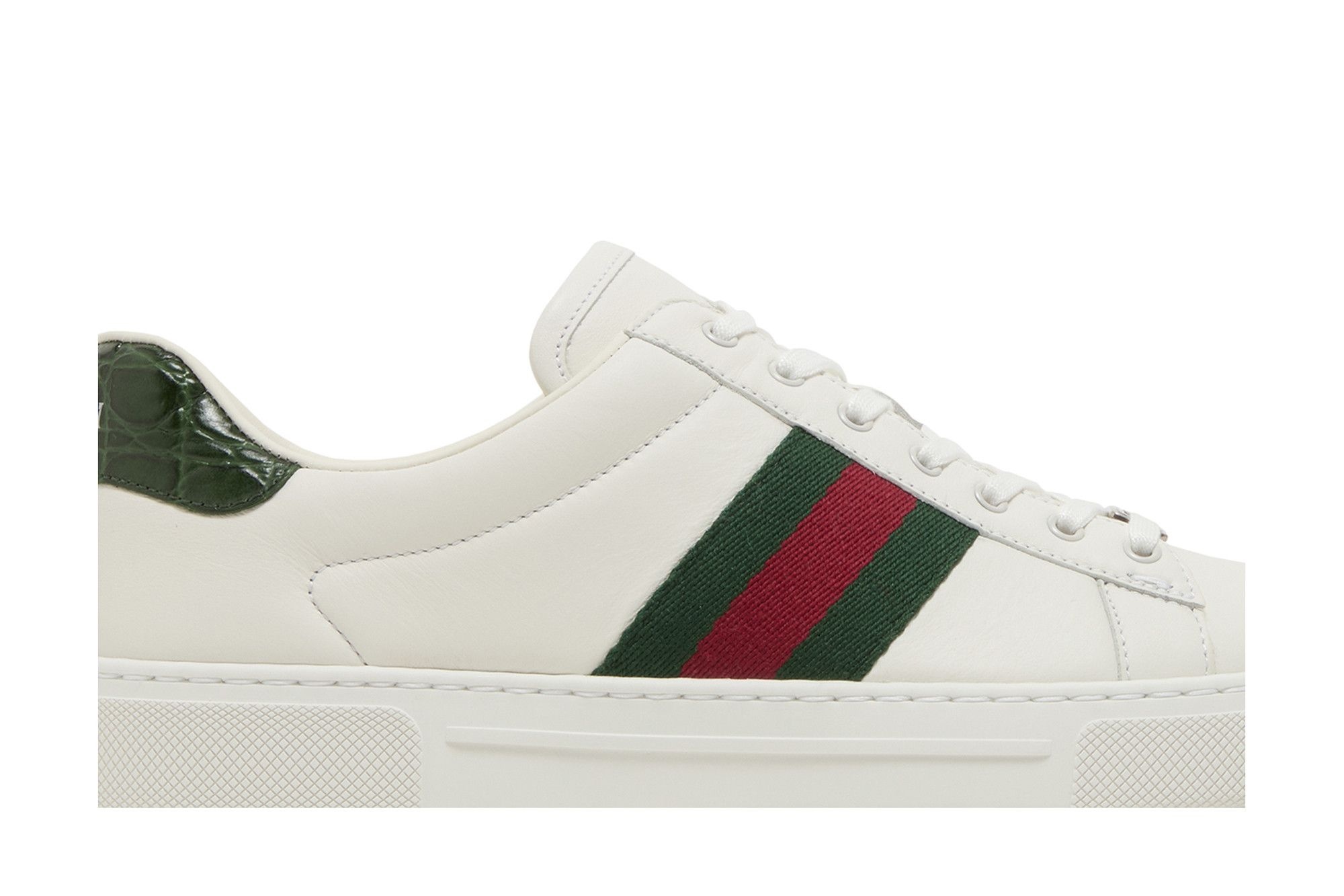 Gucci Wmns Ace 'White Green Red' - 2