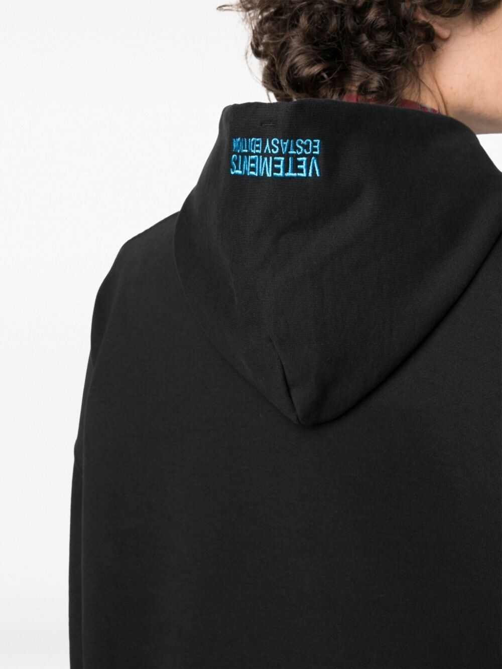トップス VETEMENTS ECSTASY HOODIE XS Ecstasy Hoodie in Black – SVRN