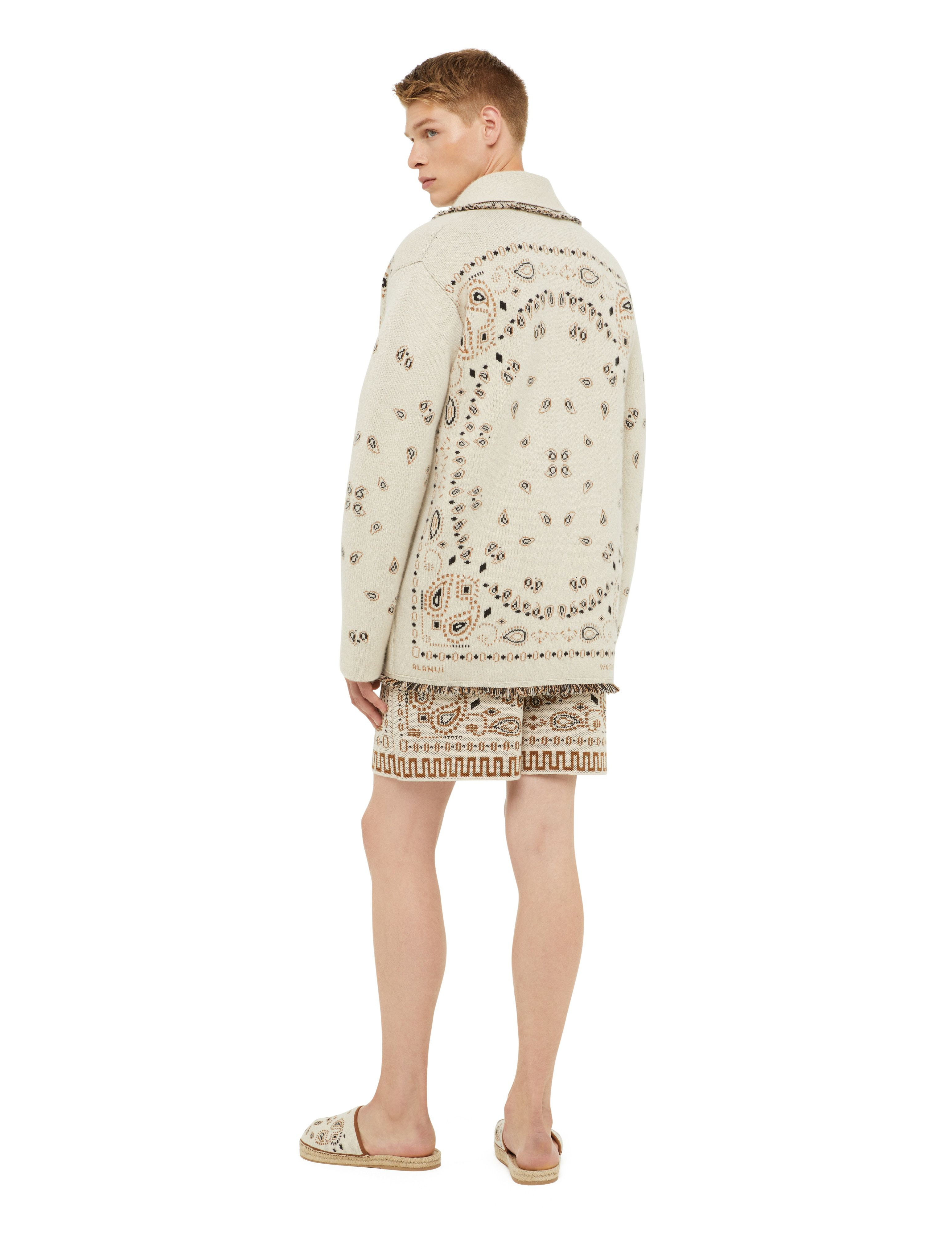 Bandana Jacquard Cardigan - 6