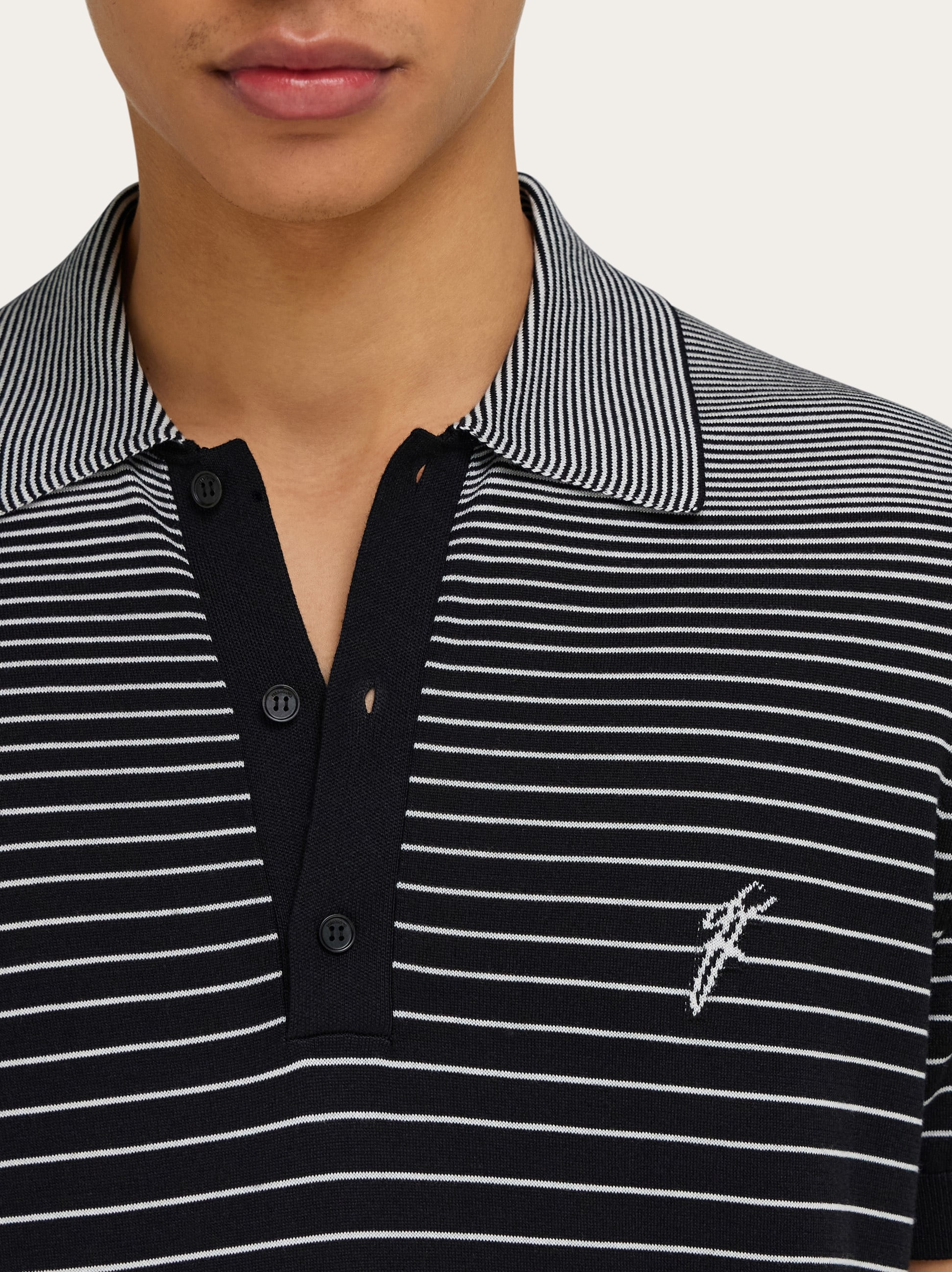 Degrade striped polo shirt - 4