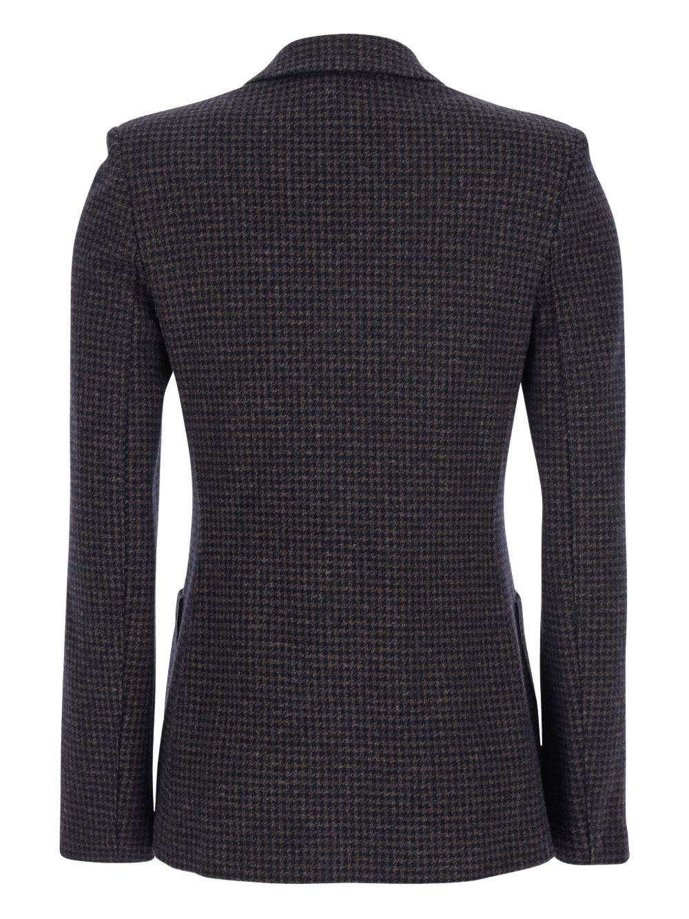 houndstooth double-breasted blazer - 2