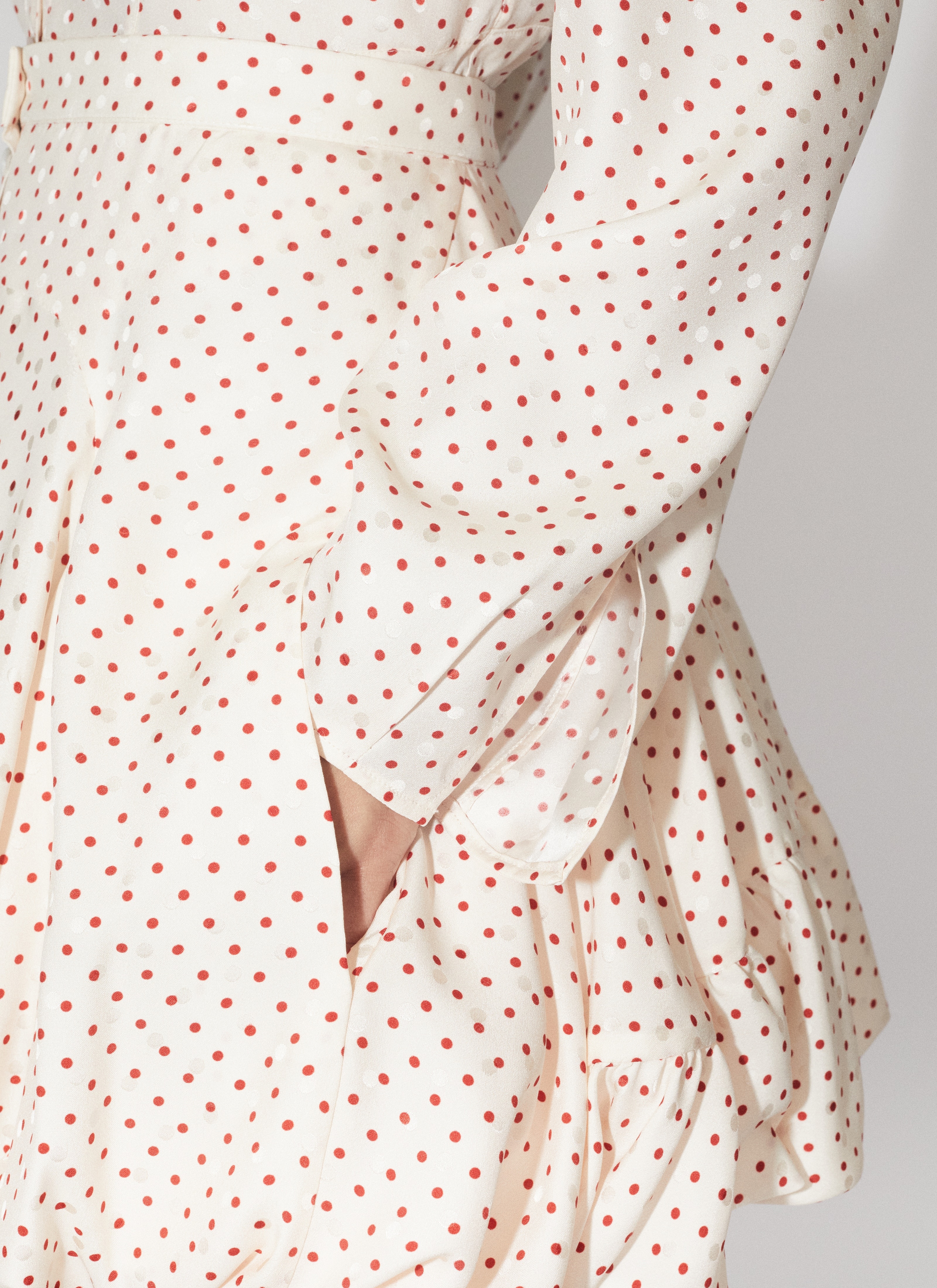 POLKA DOTS BUBBLE SKIRT - 5