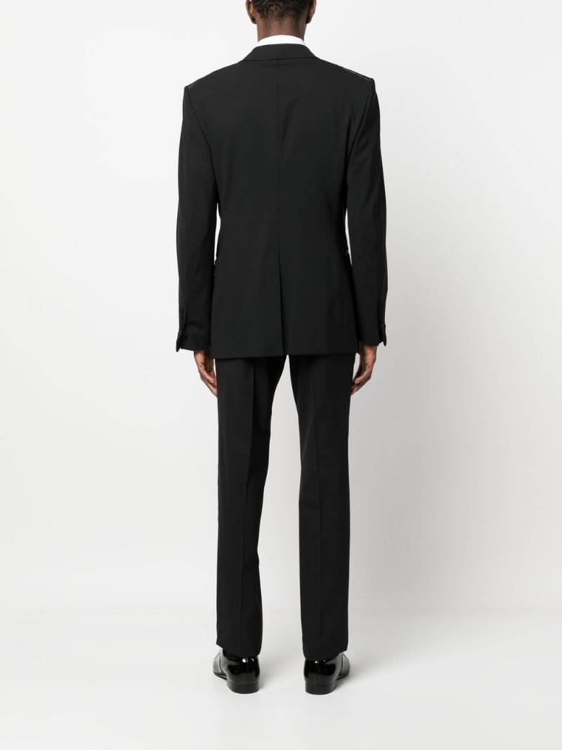 two-piece single-breasted dinner suit - 4