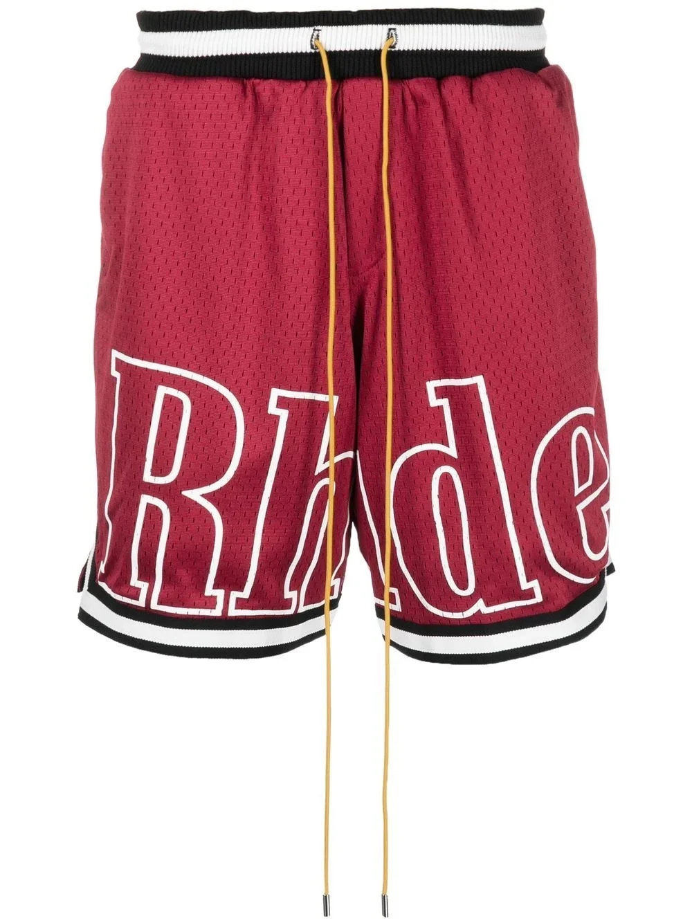 logo-print drawstring shorts - 1