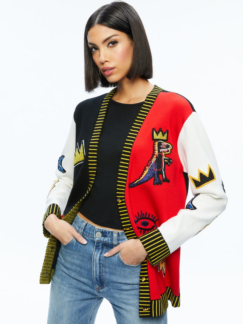 A+O X BASQUIAT BRADFORD CARDIGAN 1
