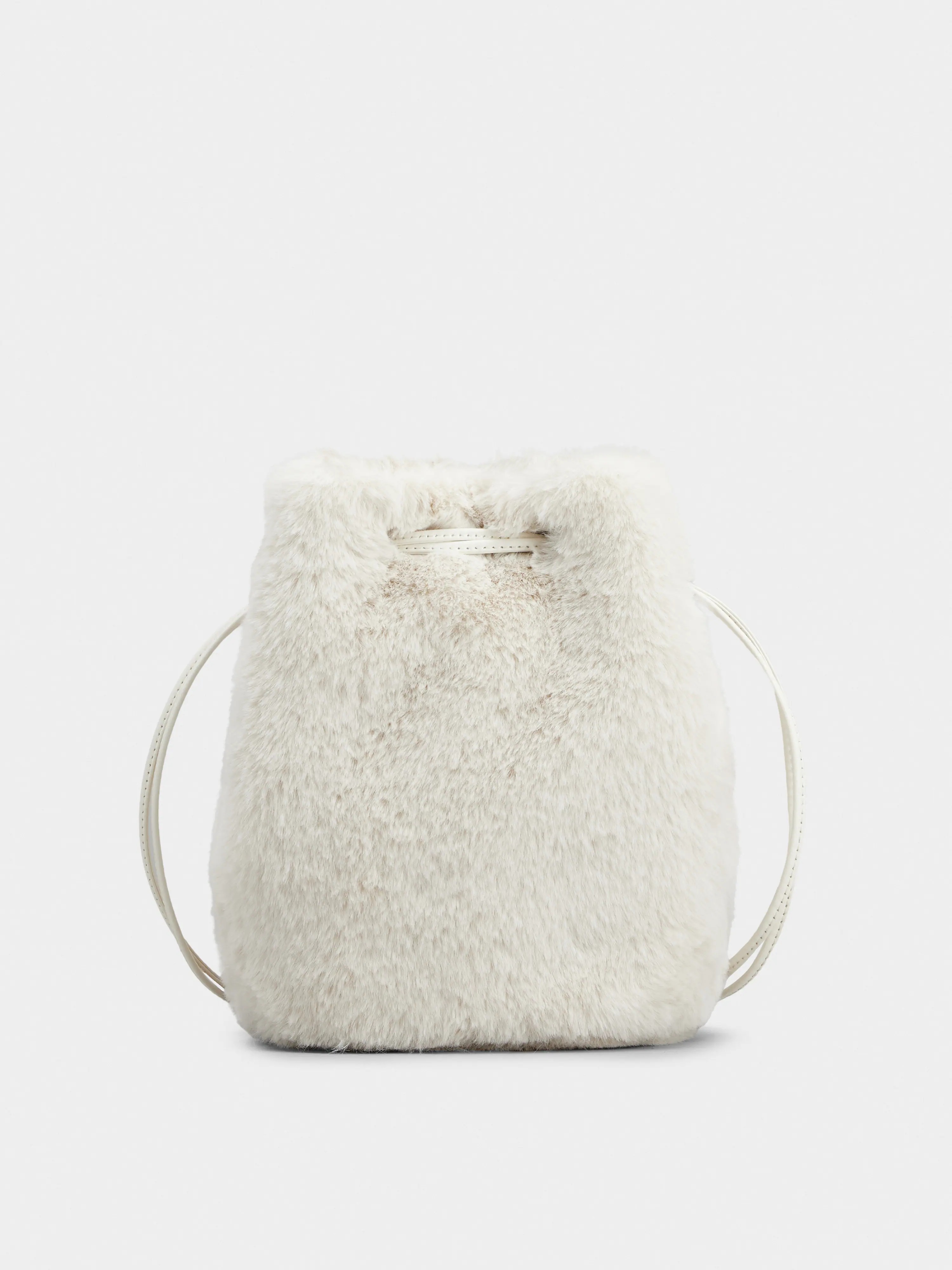 Très Vivier Bucket Bag in faux fur - 4
