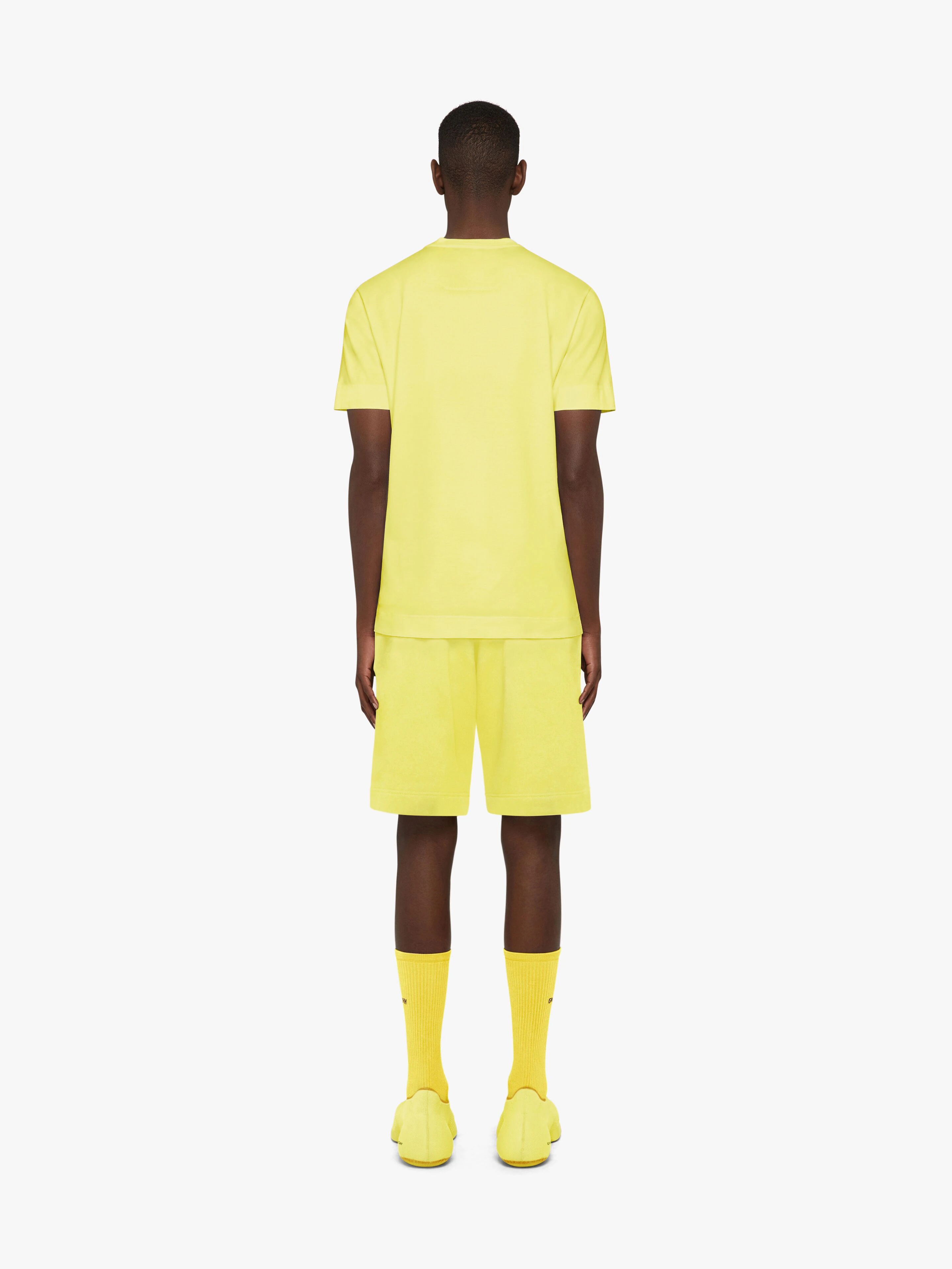 BERMUDA IN FELPA WITH PRINT - 4