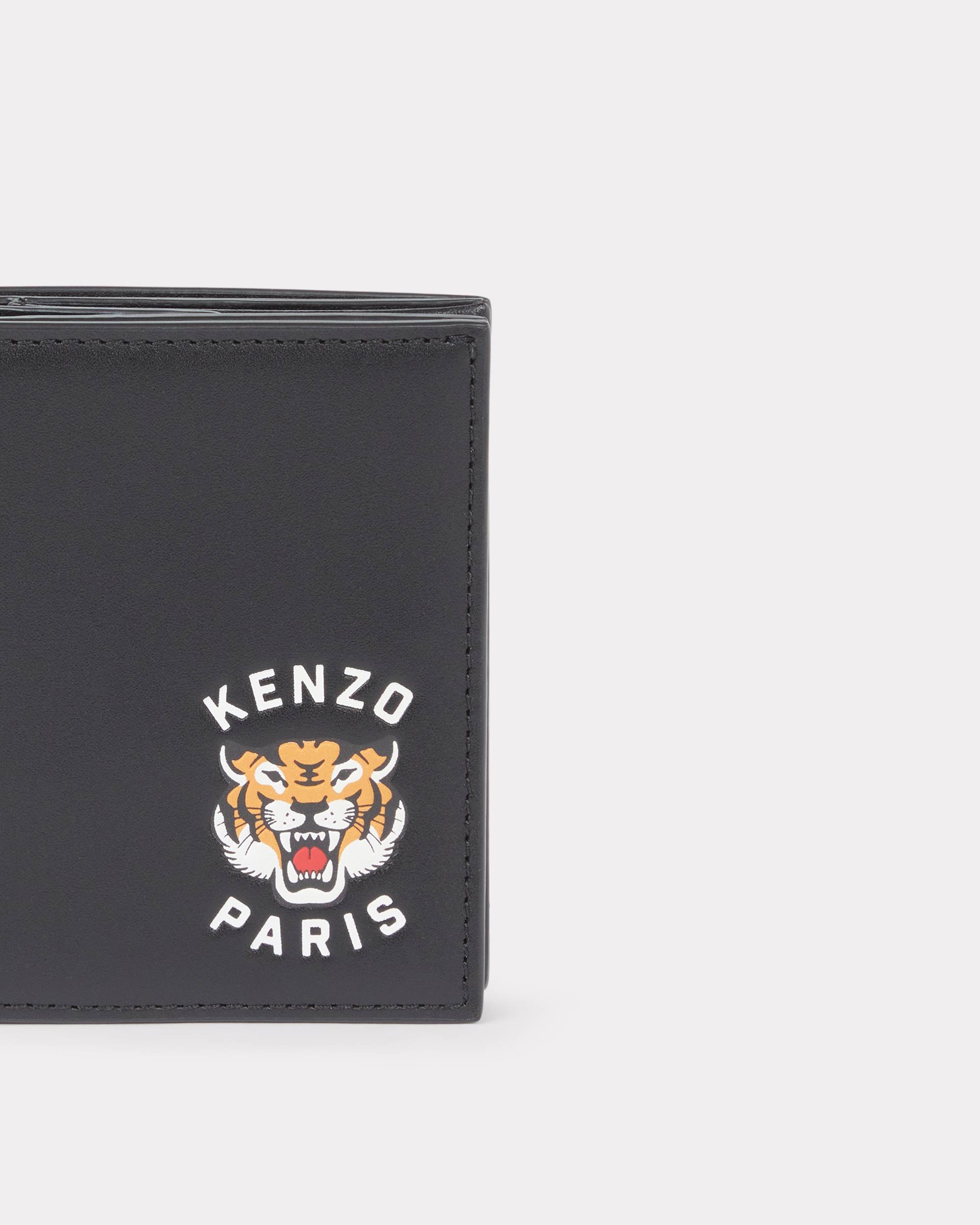 Mini 'KENZO Varsity' soft leather wallet - 3