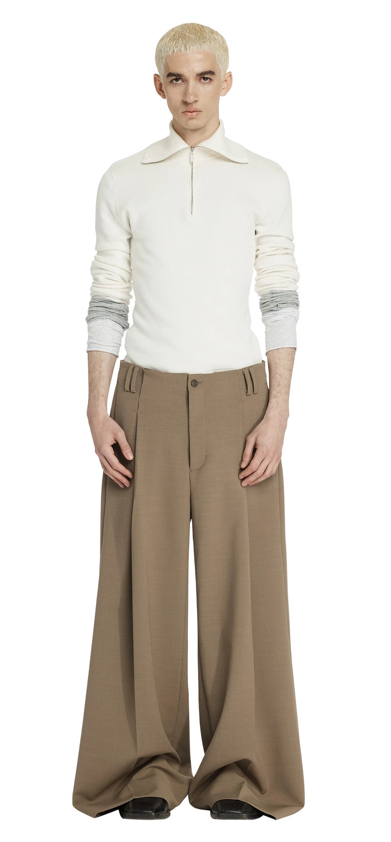 entire studios GILL TROUSERS CAMEL outlook