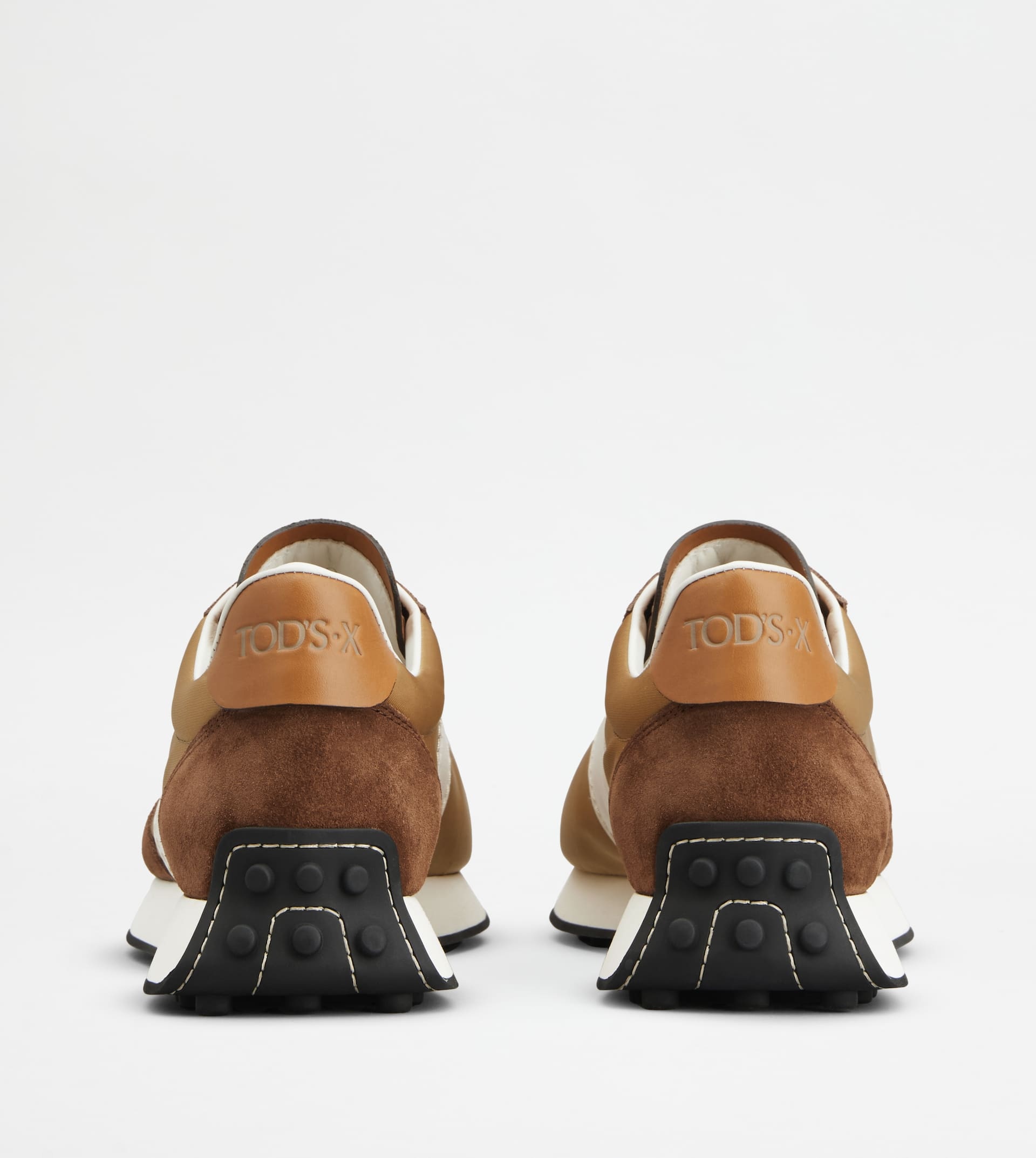 T VINTAGE SNEAKERS TOD'S•X CAPSULE COLLECTION - BROWN, BEIGE, WHITE - 3