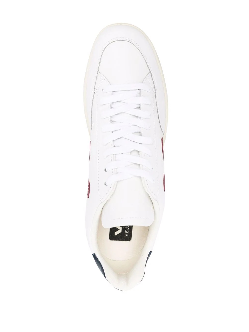 V-12 panelled lace-up sneakers - 4