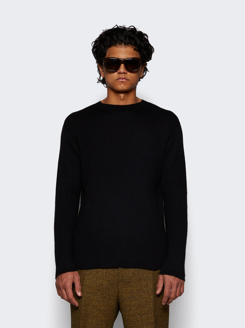 Heavy Delicash Crew Sweater Black - 3