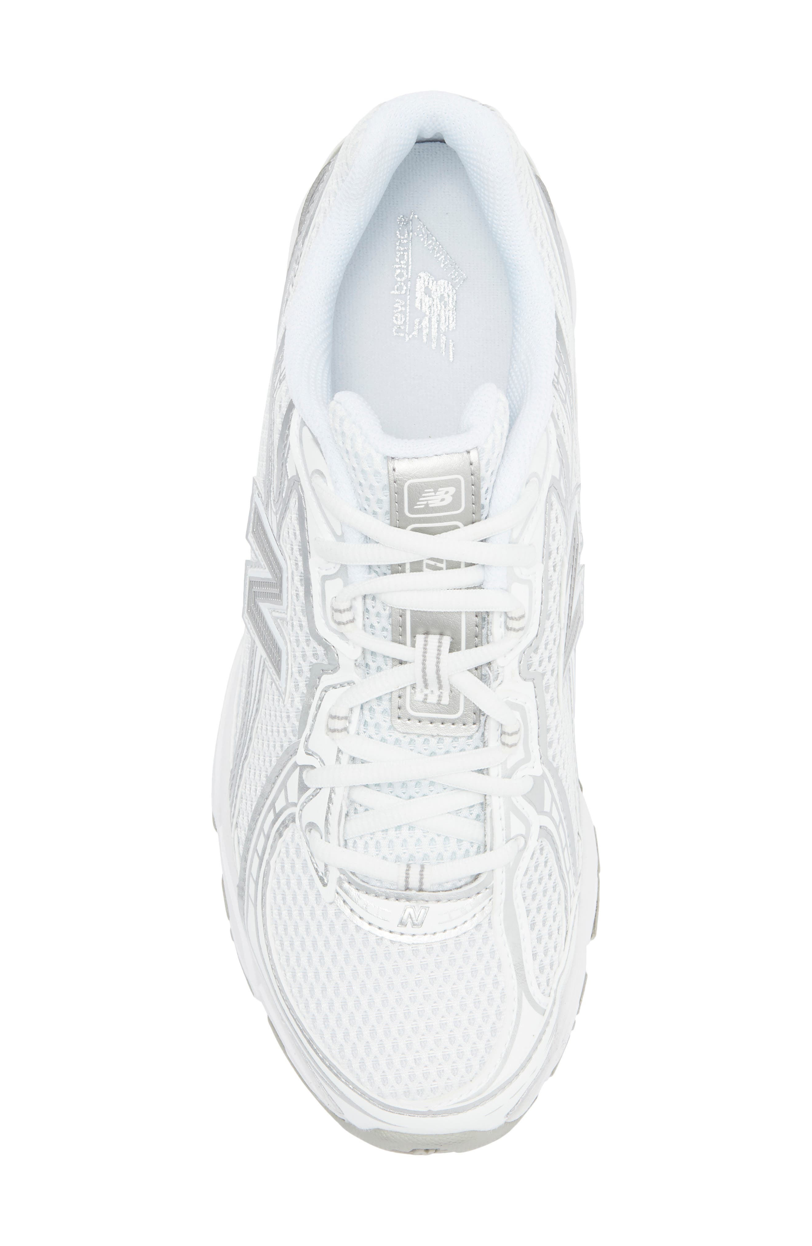 New Balance Gender Inclusive 740 Sneaker in White/Silver Metallic at Nordstrom - 5