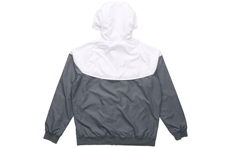 Nike NIKE Sportswear Windrunner Full-Zip Jacket 'White Grey' 727325-084 outlook