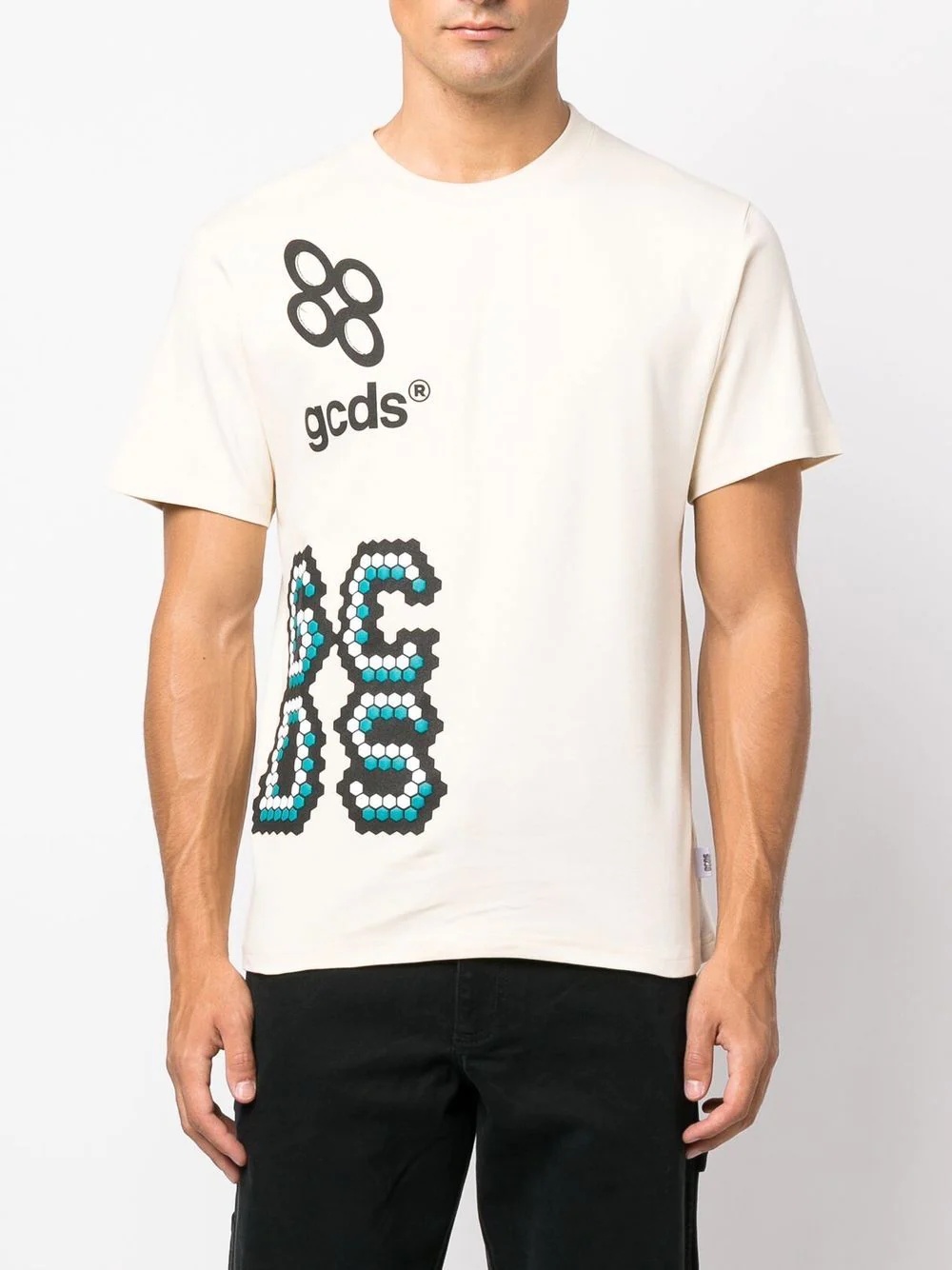 logo-print T-shirt - 3