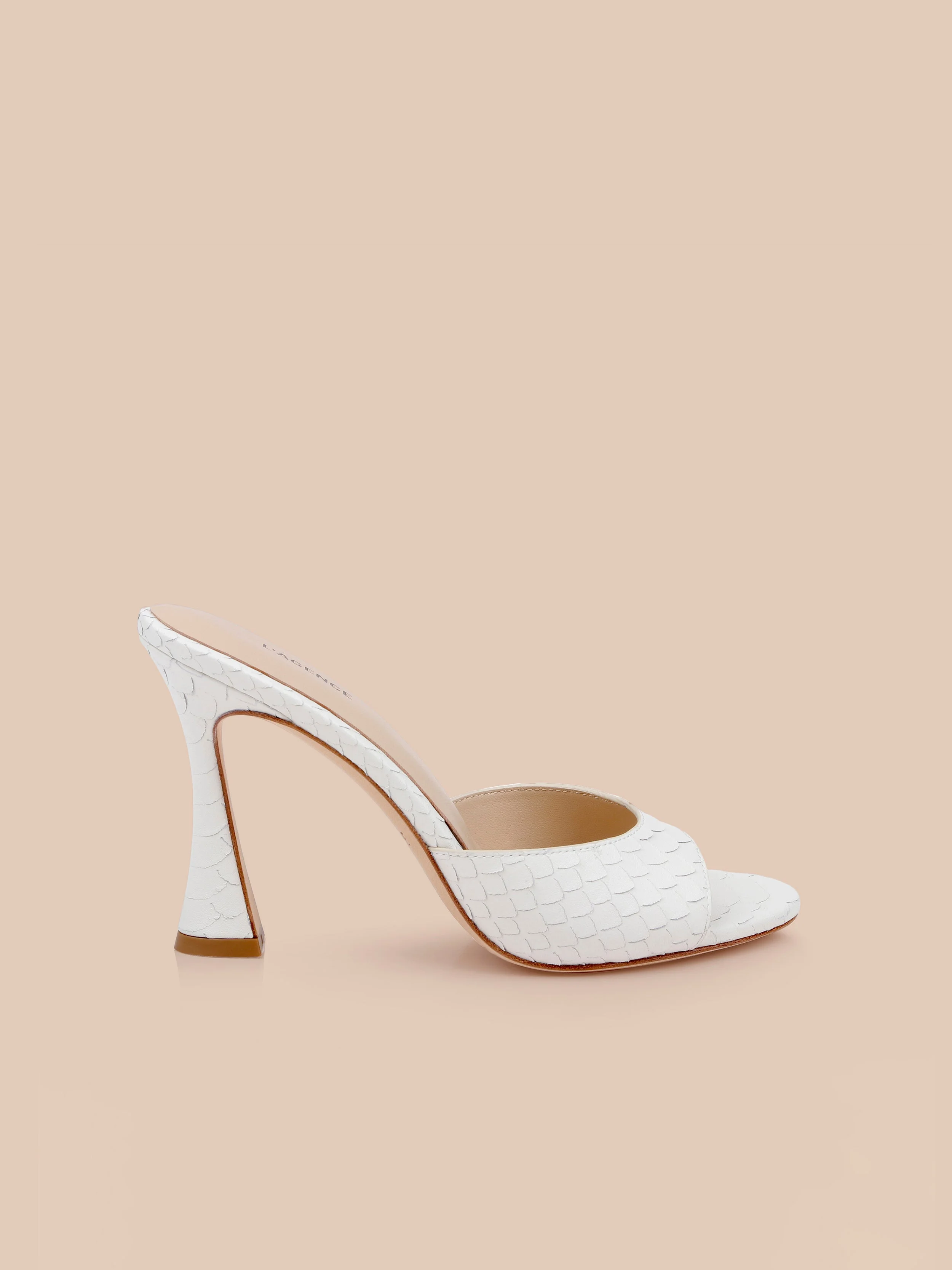 Avery Leather Open-Toe Mule - 1