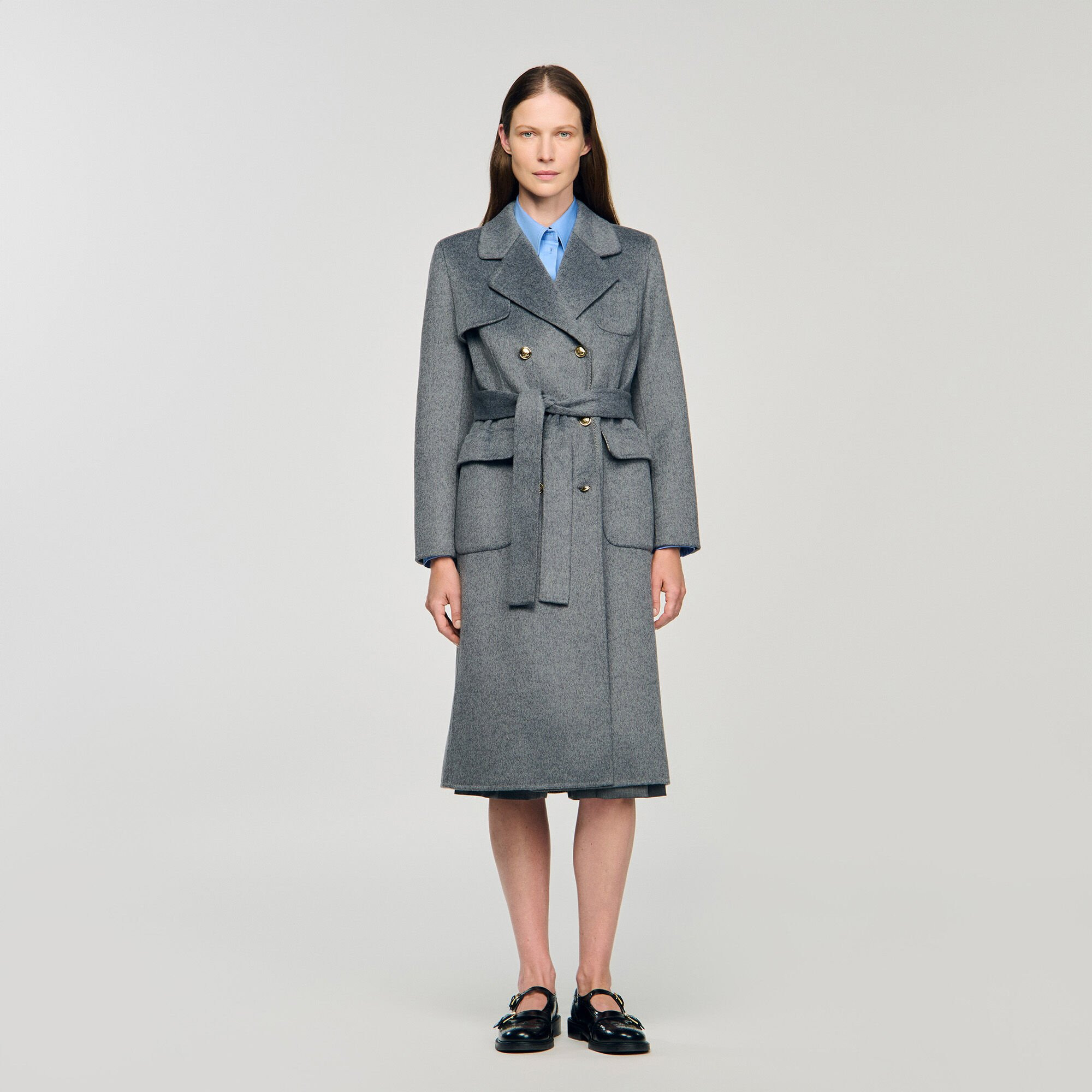 DOUBLE-FACED CHECK COAT - 2
