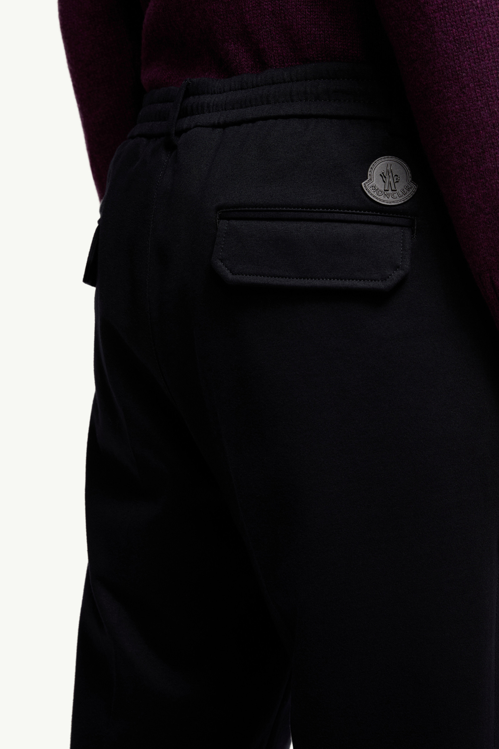 Cotton Blend Tailored Pants - 6