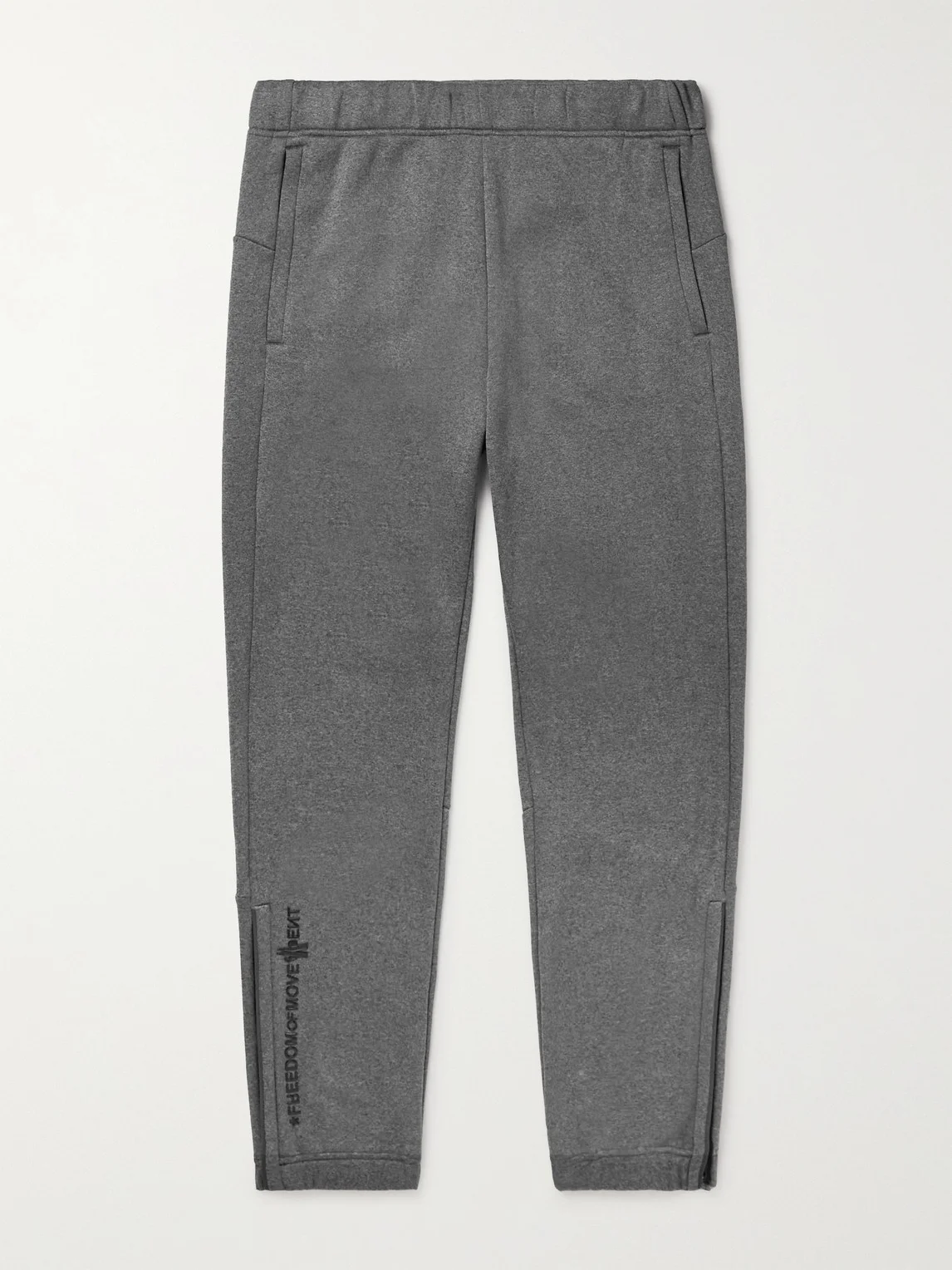 Tapered Logo-Print Jersey Sweatpants - 1