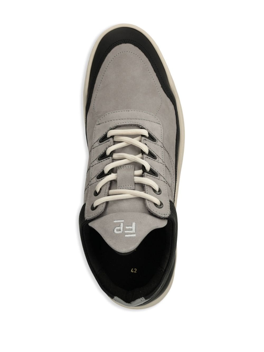 logo-embroidered sneakers - 4