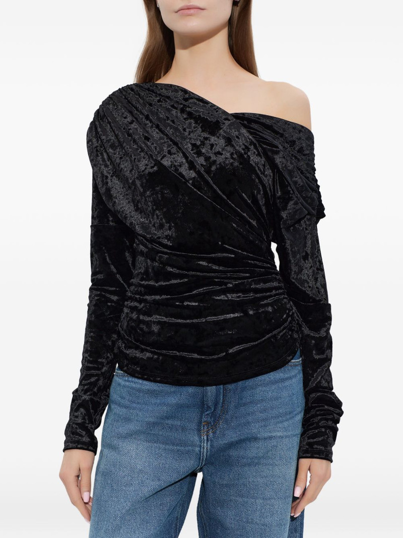 long-sleeve one-shoulder top 3