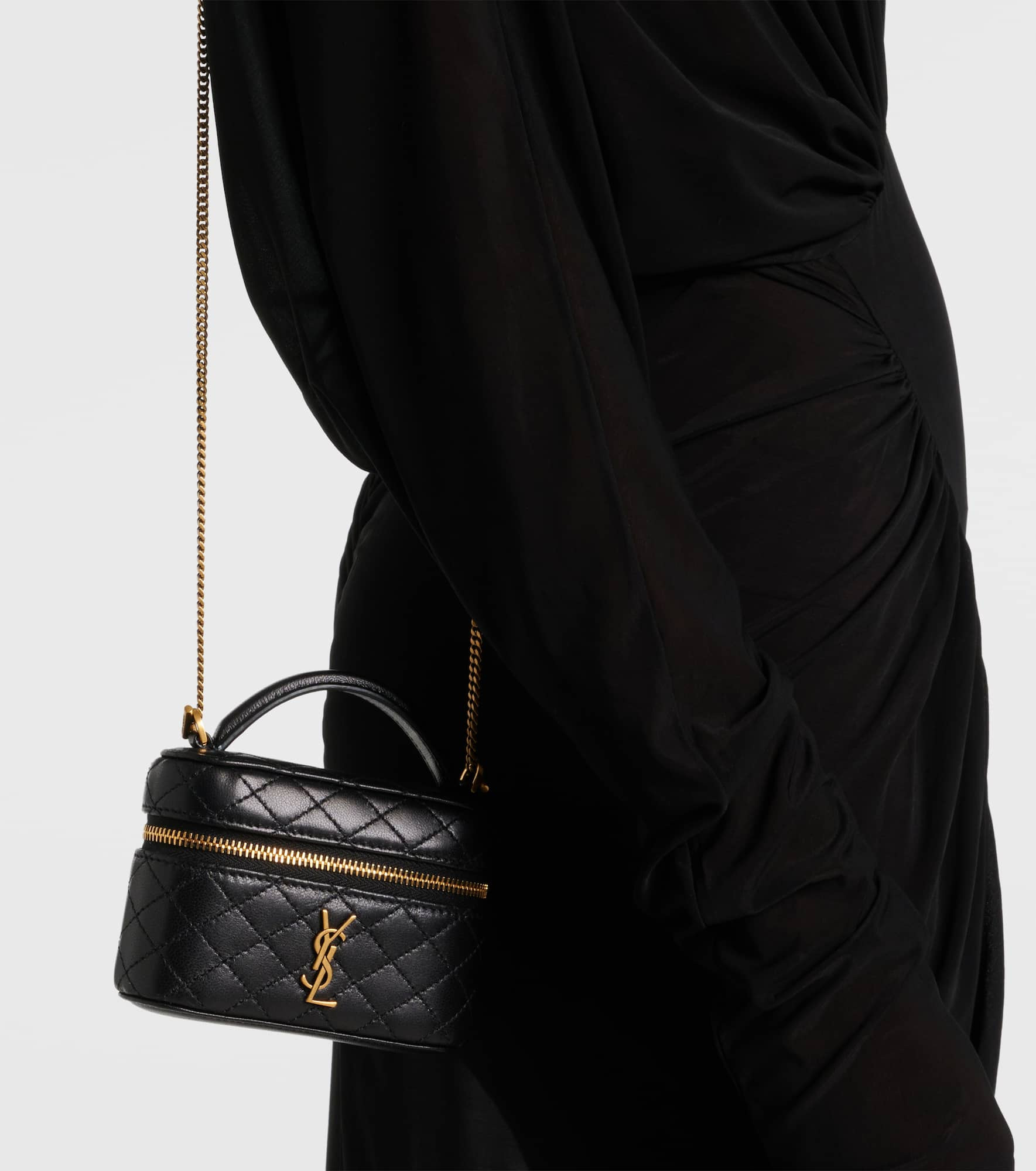 Gaby Micro leather crossbody bag - 5