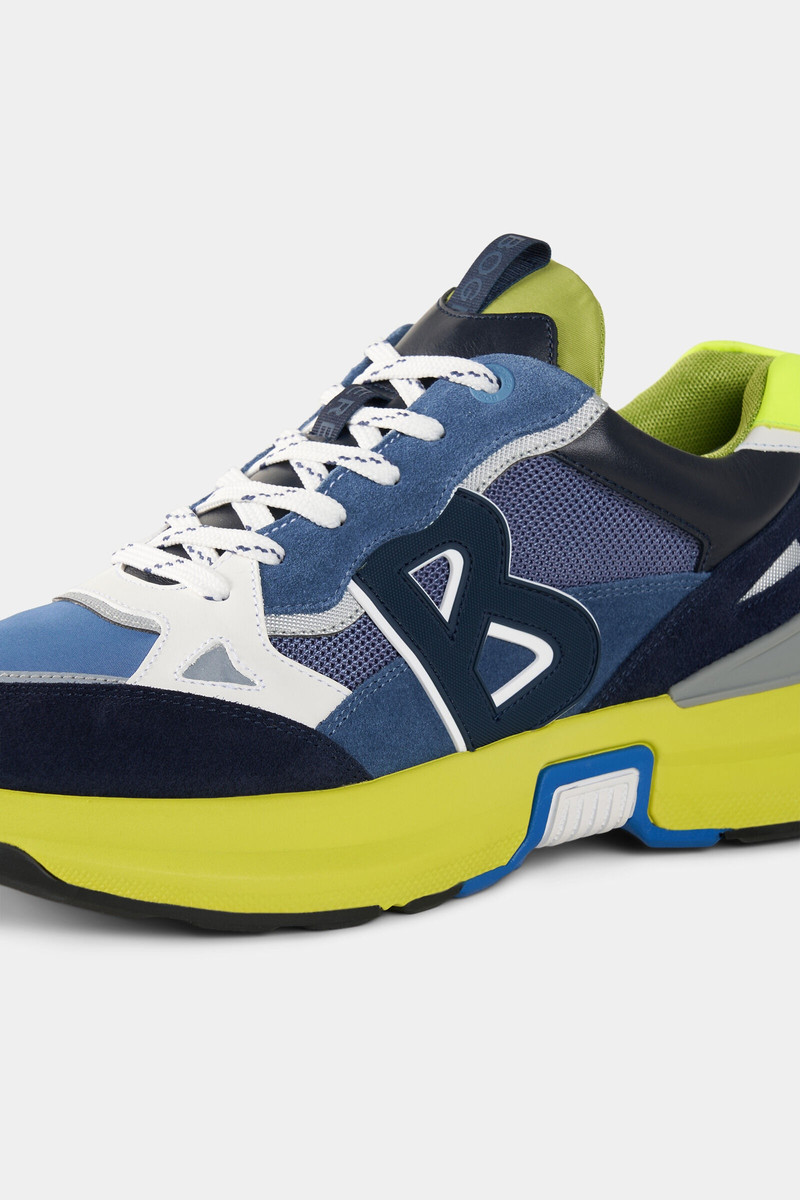 Sneaker CTP25 in Navy blue/yellow/grey 7