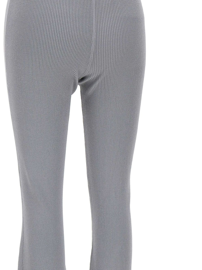 ribbed flared trousers 6