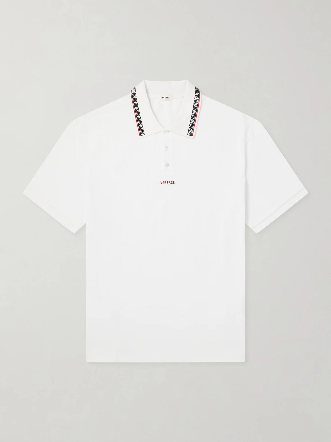 Logo-Embroidered Cotton-Piqué Polo Shirt - 1