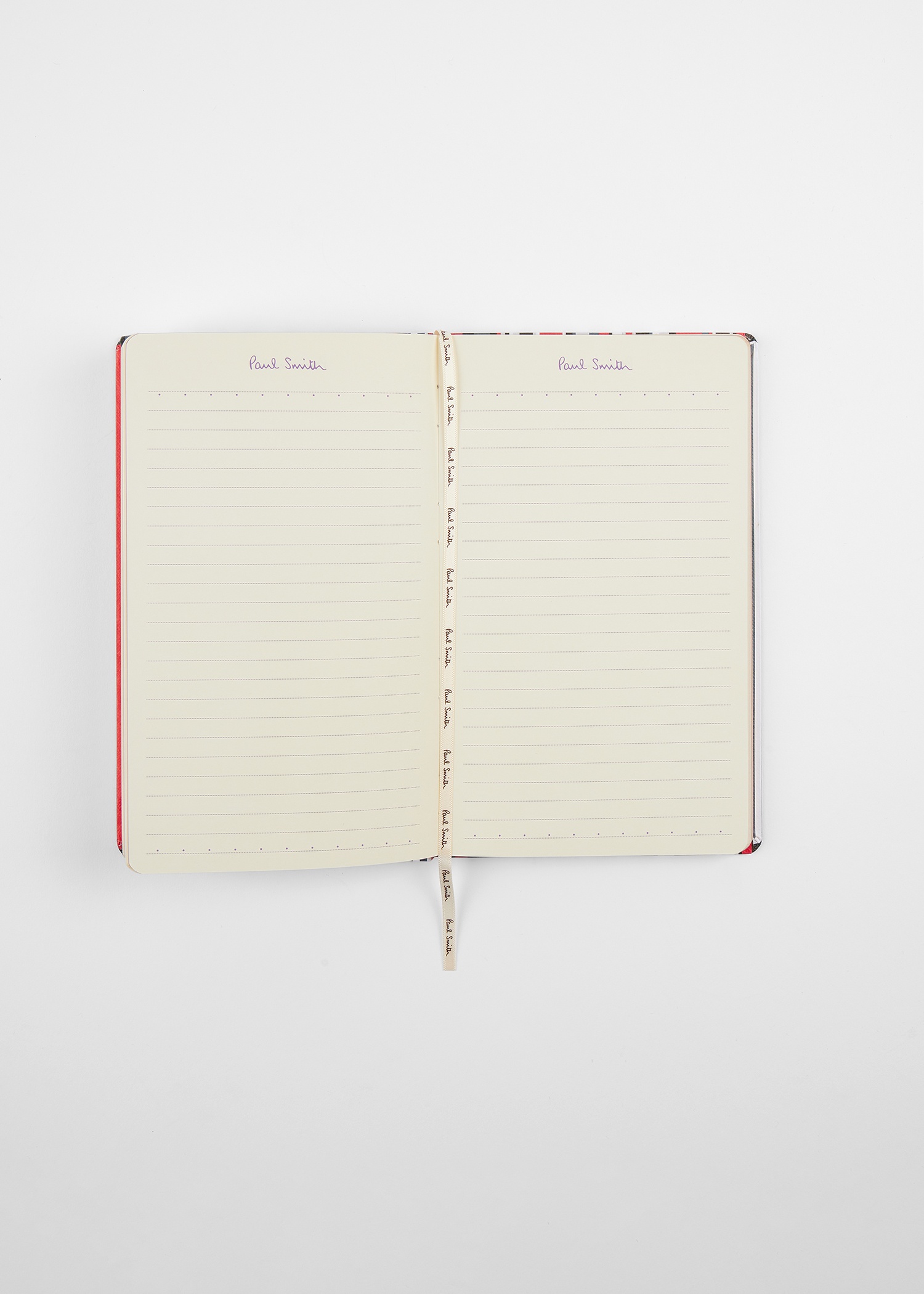 Paul Smith for Manchester United - Red 'Signature Stripe' Notebook - 3