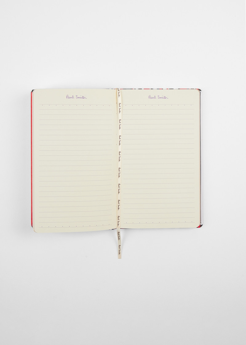 Paul Smith for Manchester United - Red 'Signature Stripe' Notebook 3