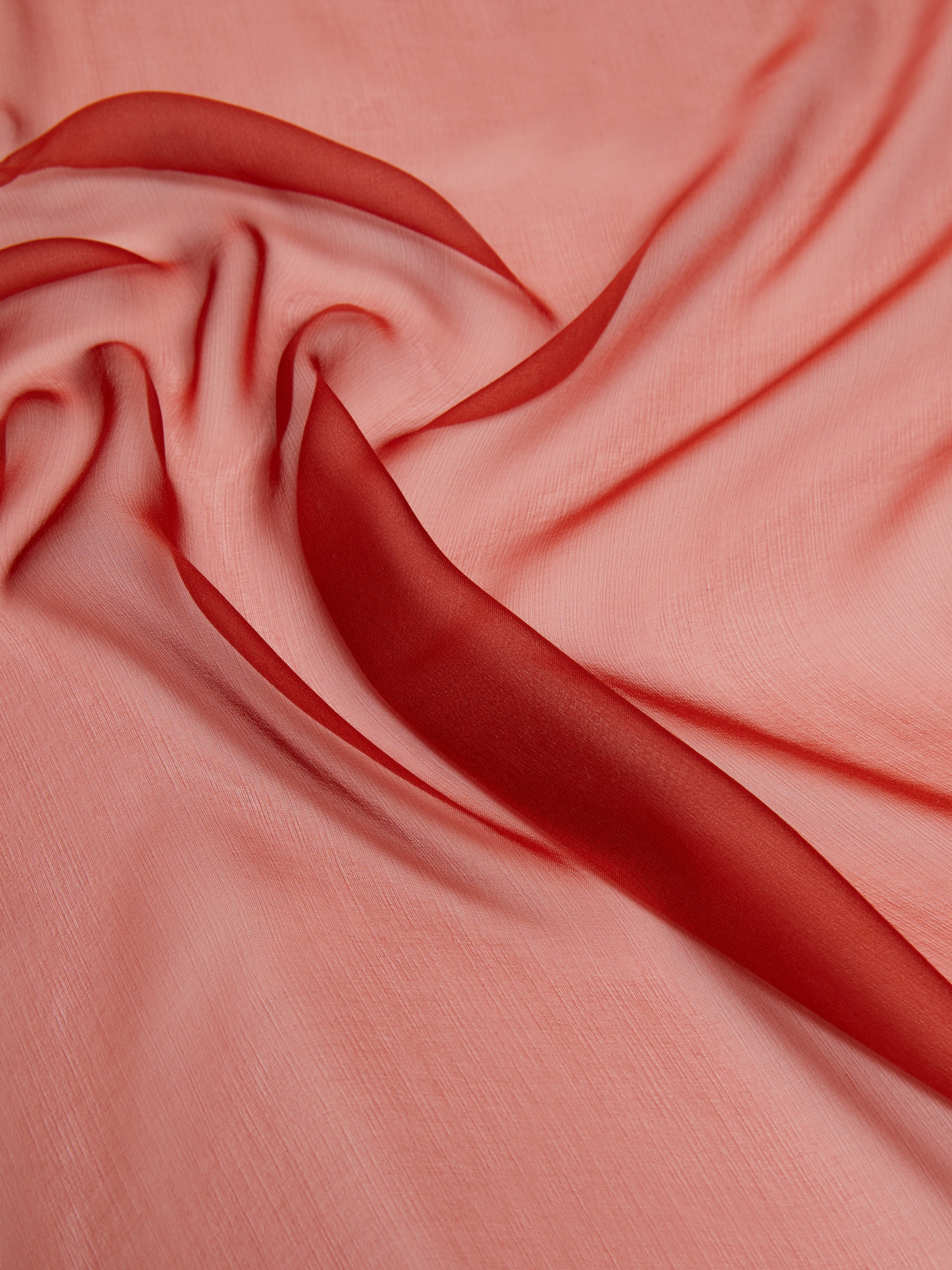 RIVERA Silk chiffon stole - 3