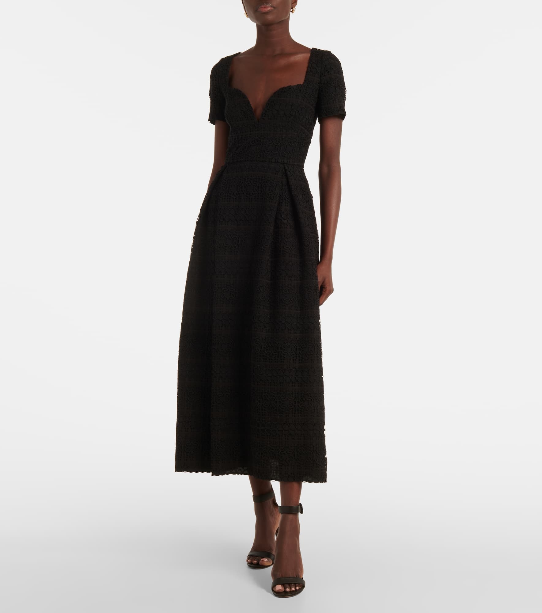 Macramé midi dress - 2
