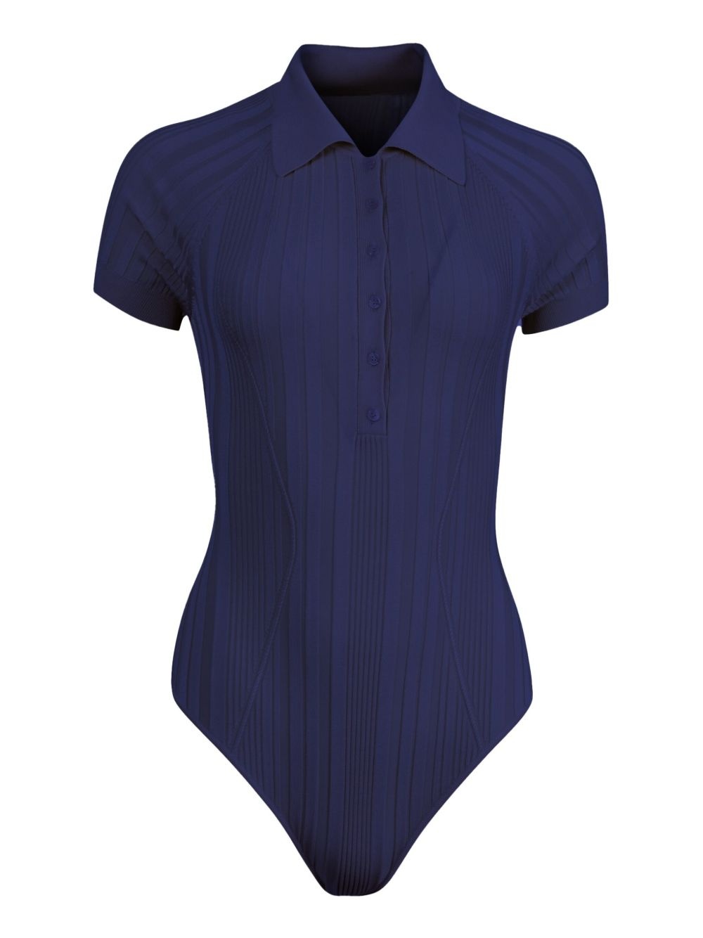 ribbed bodysuit - 2