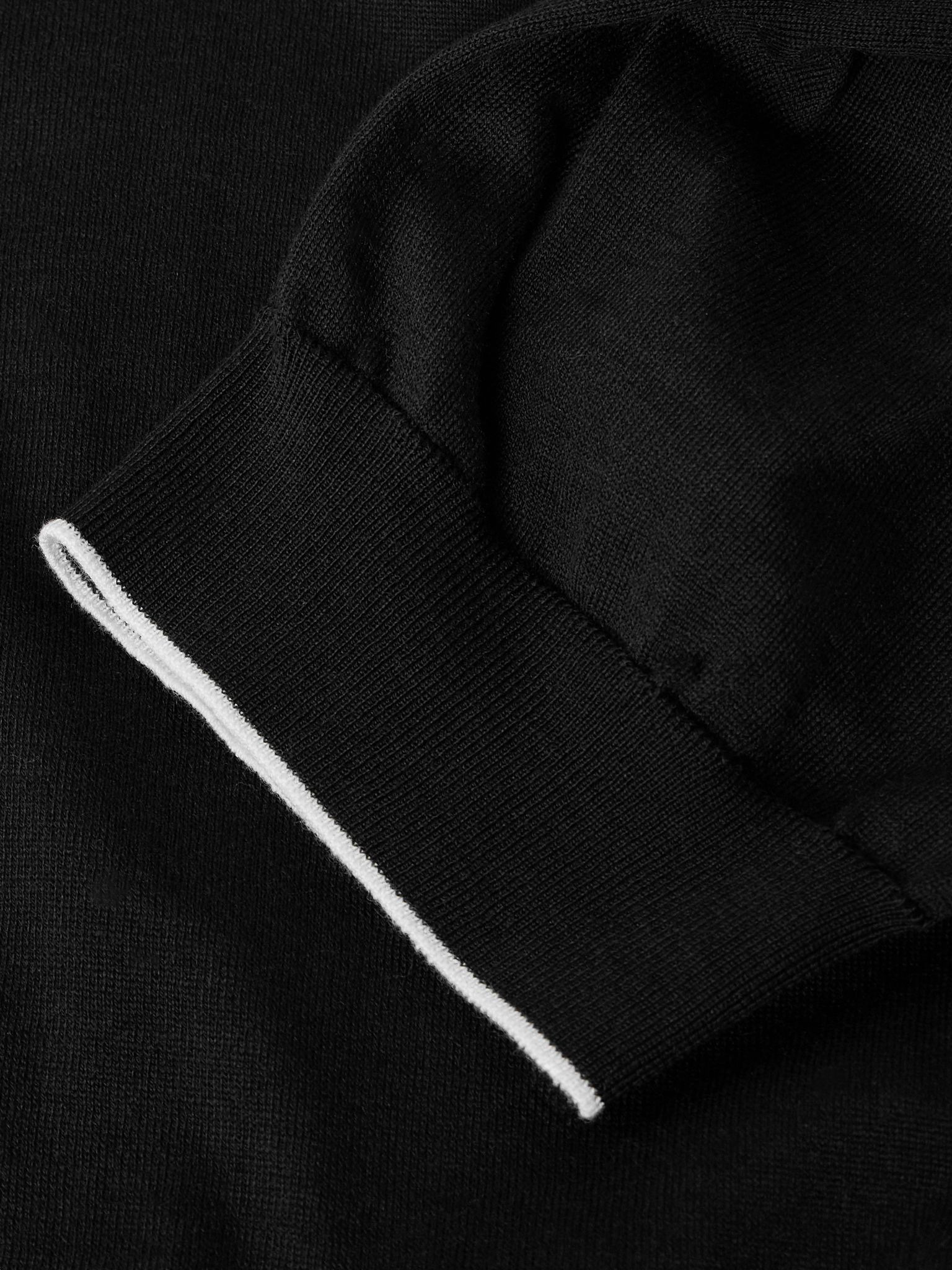 Cotton T-Shirt Black - 4