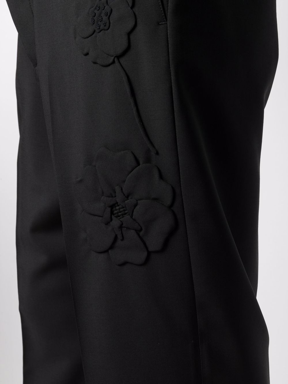slim-fit tailored trousers - 7