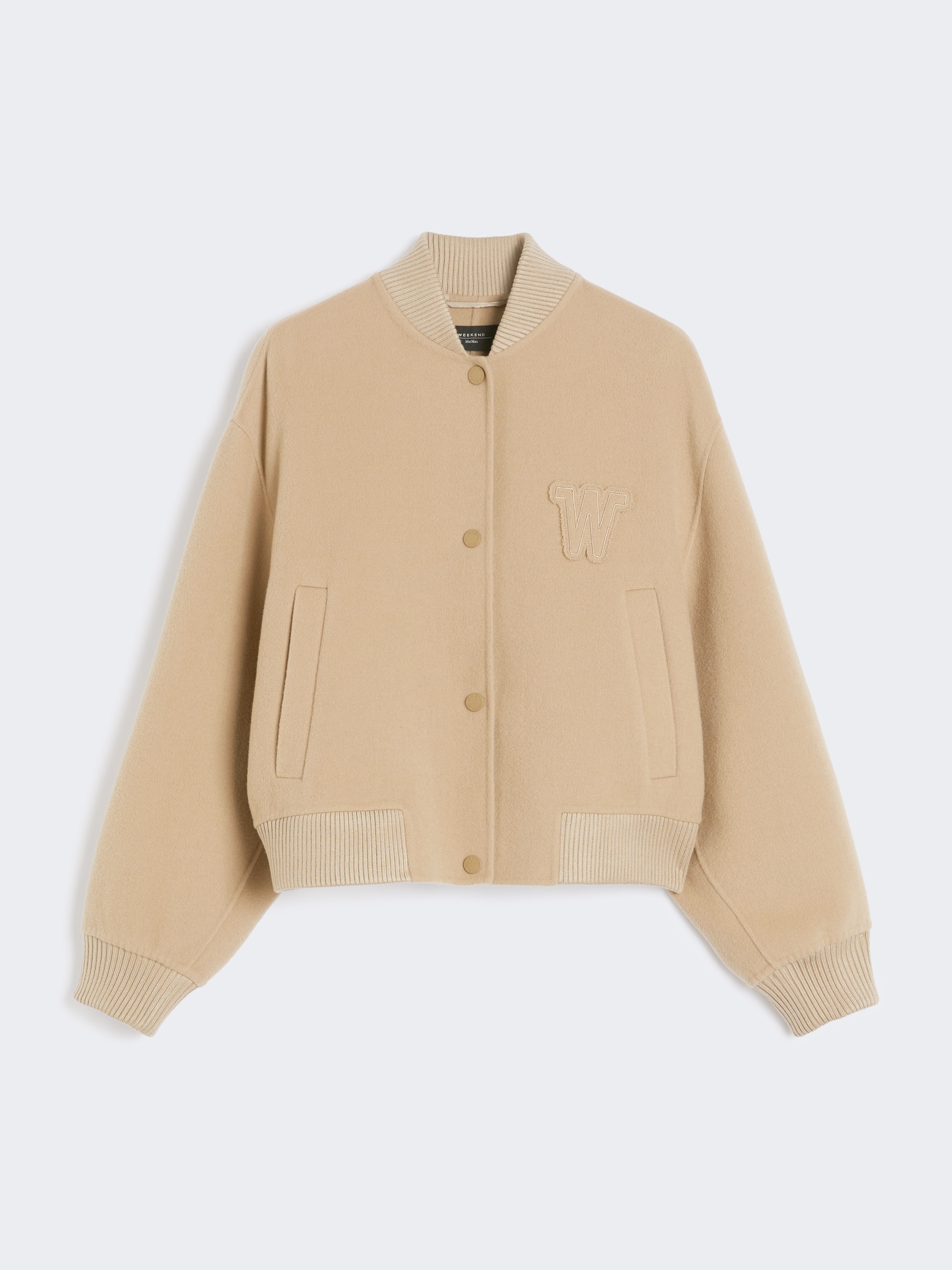 ZELANTE Wool-blend bomber jacket - 1