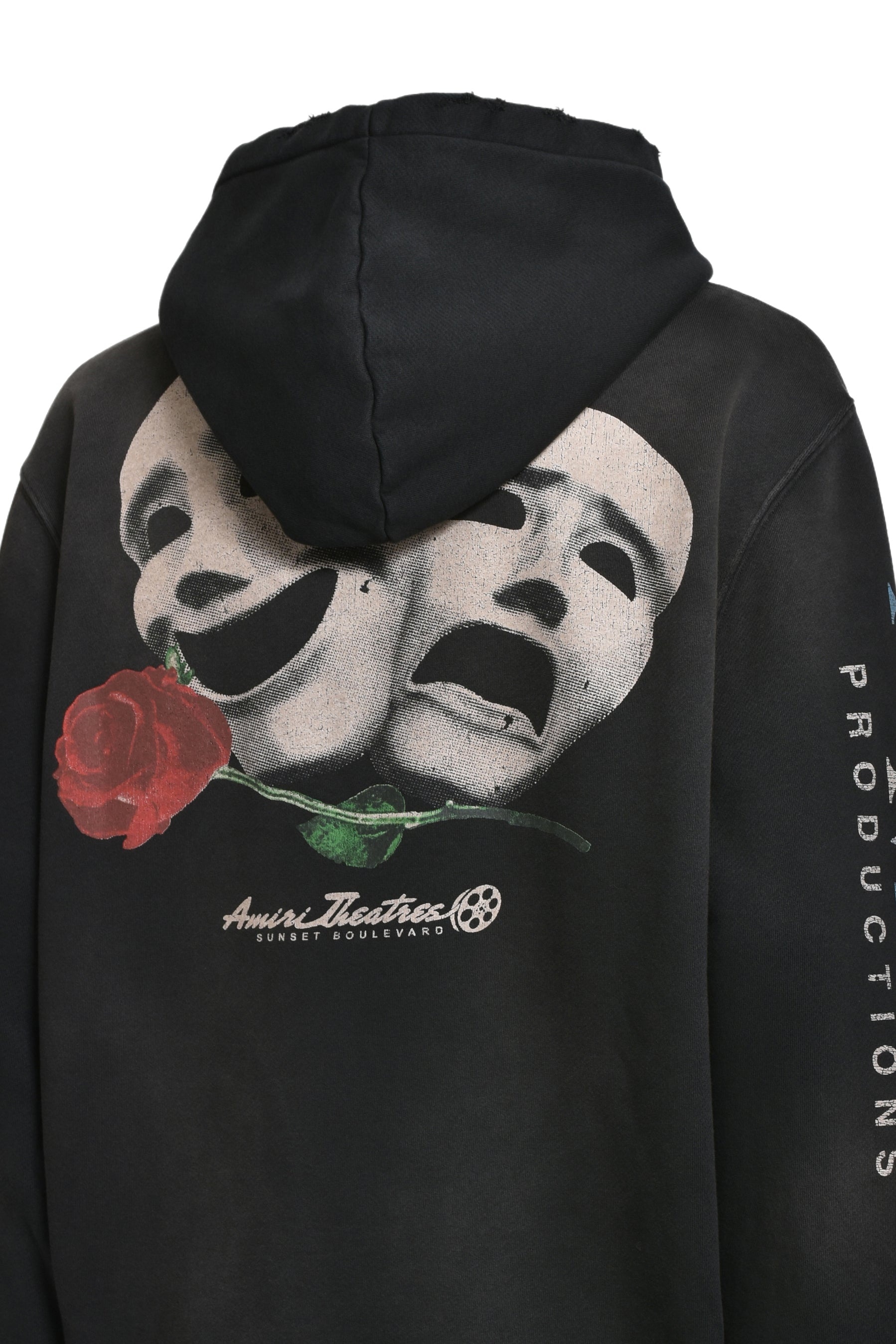 AMIRI THEATRE MASKS HOODIE / BLK | nubiantokyo | REVERSIBLE
