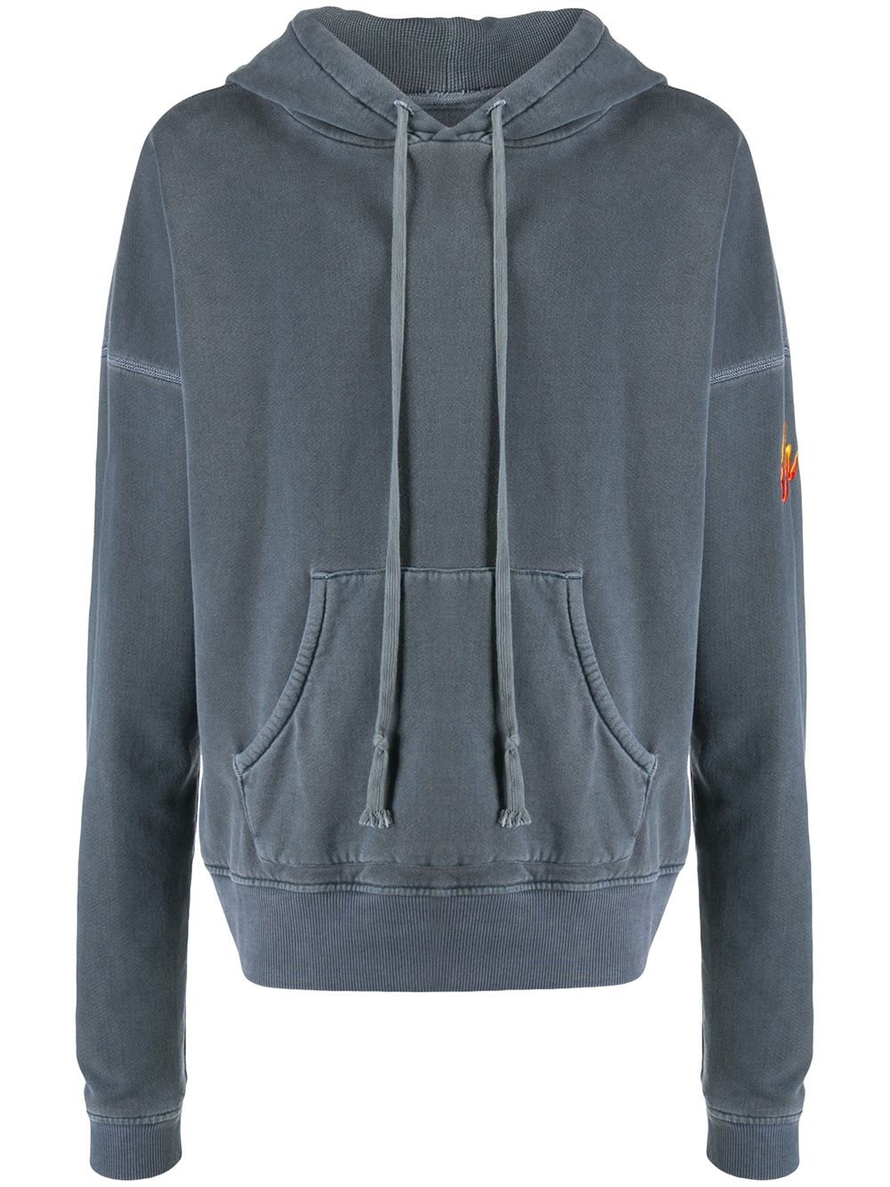 embroidered hoodie - 1