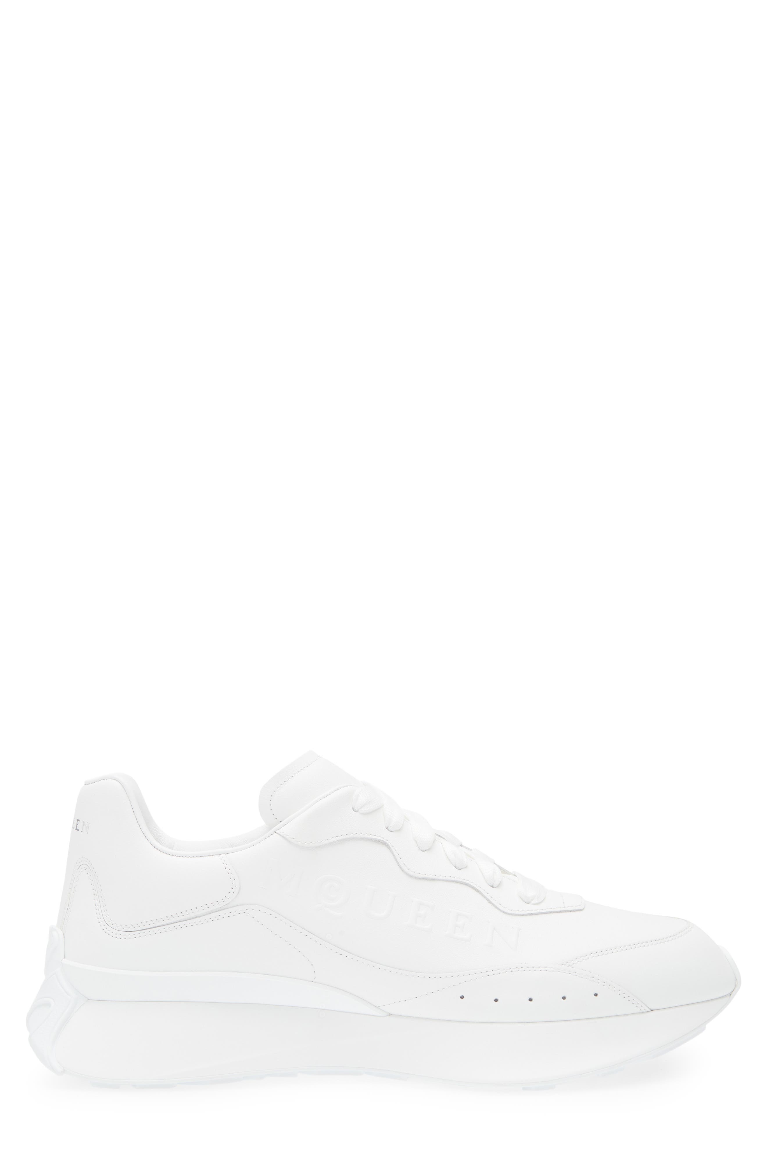 McQueen Sprint Runner Sneaker in White/White at Nordstrom - 3