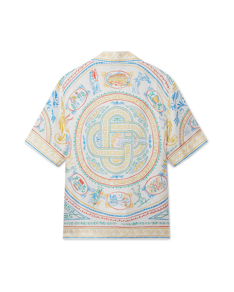 CASABLANCA Crayon Vase Silk Shirt | Casablanca Paris outlook