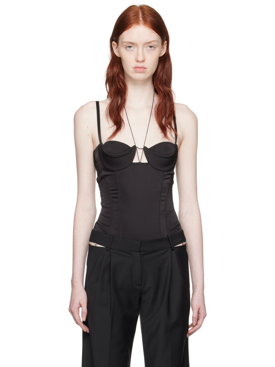 Black Ewe Bodysuit - 1