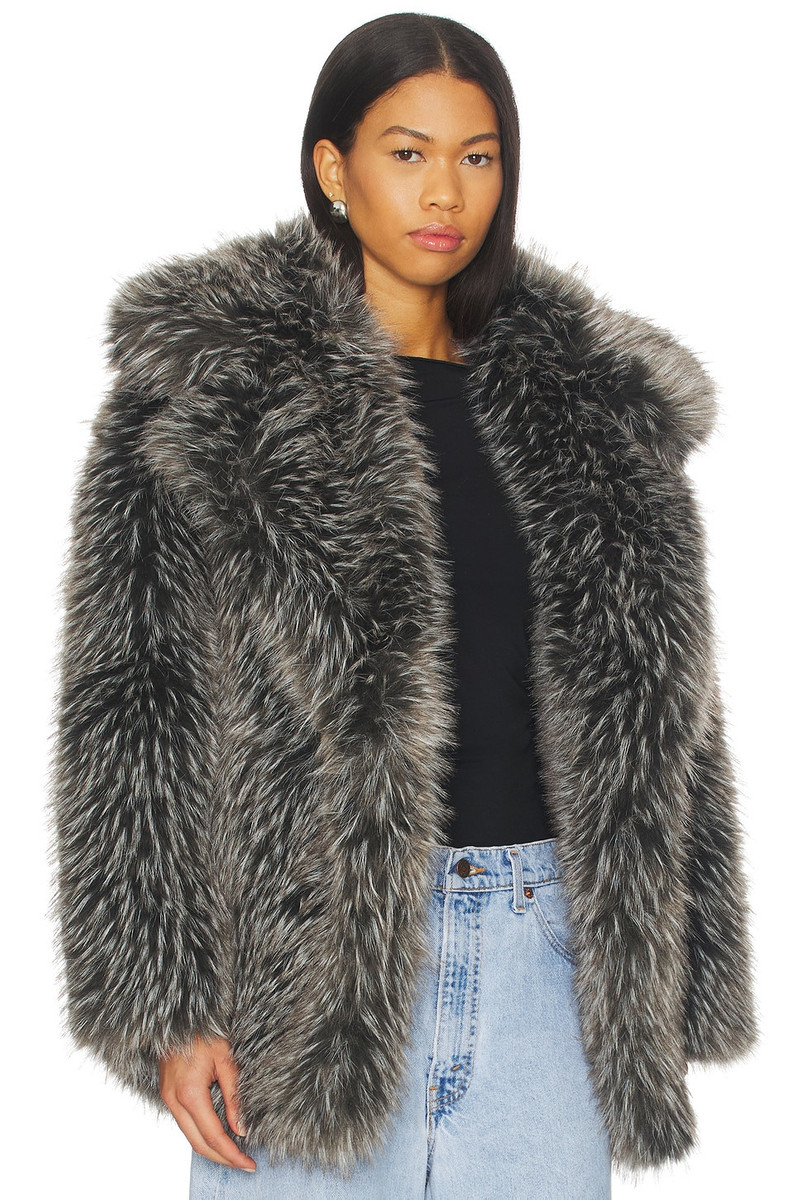 LAMARQUE Finaya Faux Fur Jacket outlook