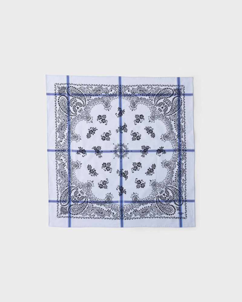 Printed cotton scarf 65 3