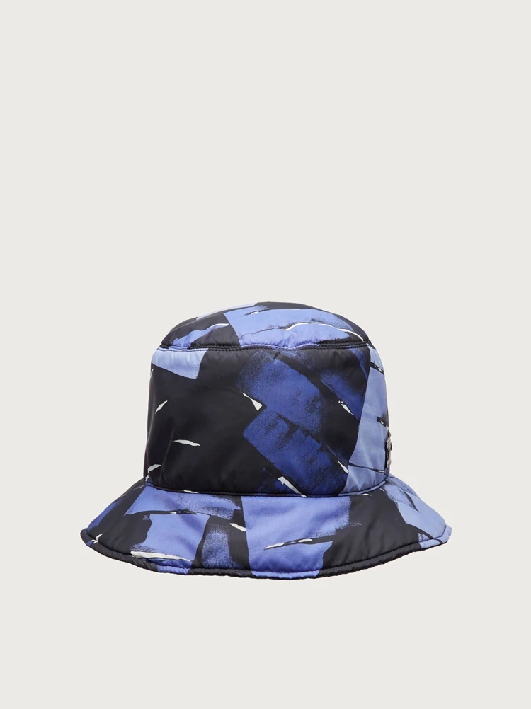 PALM PRINT REVERSIBLE HAT - 1