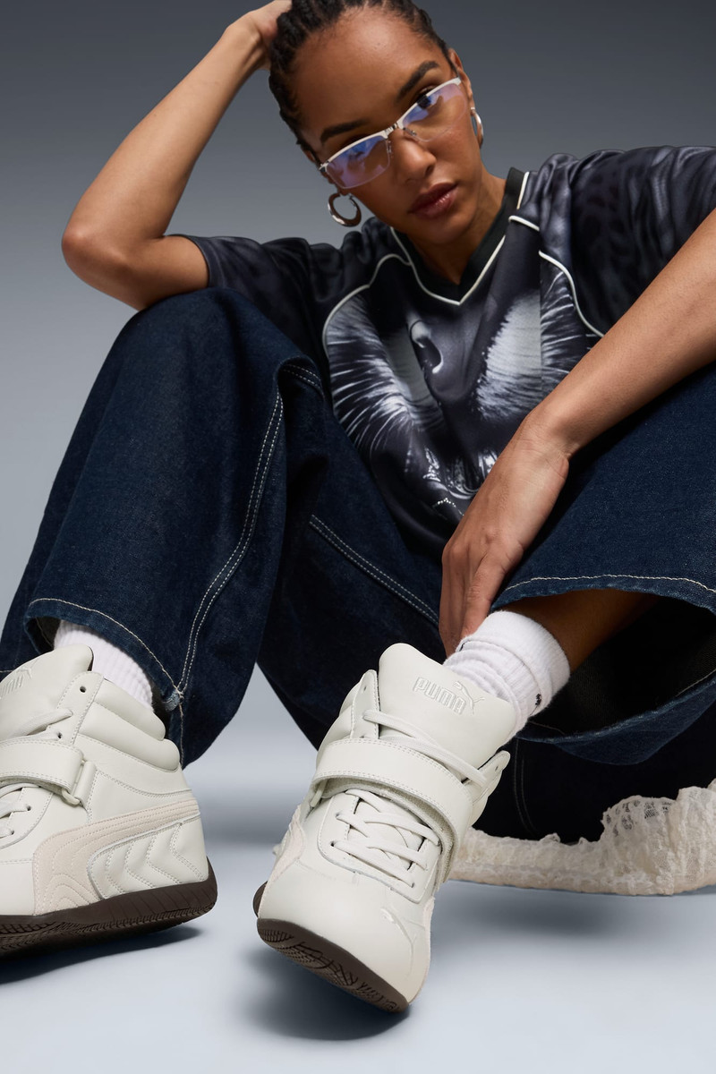 PUMA Speedcat Wedge Leather Women's Sneakers outlook