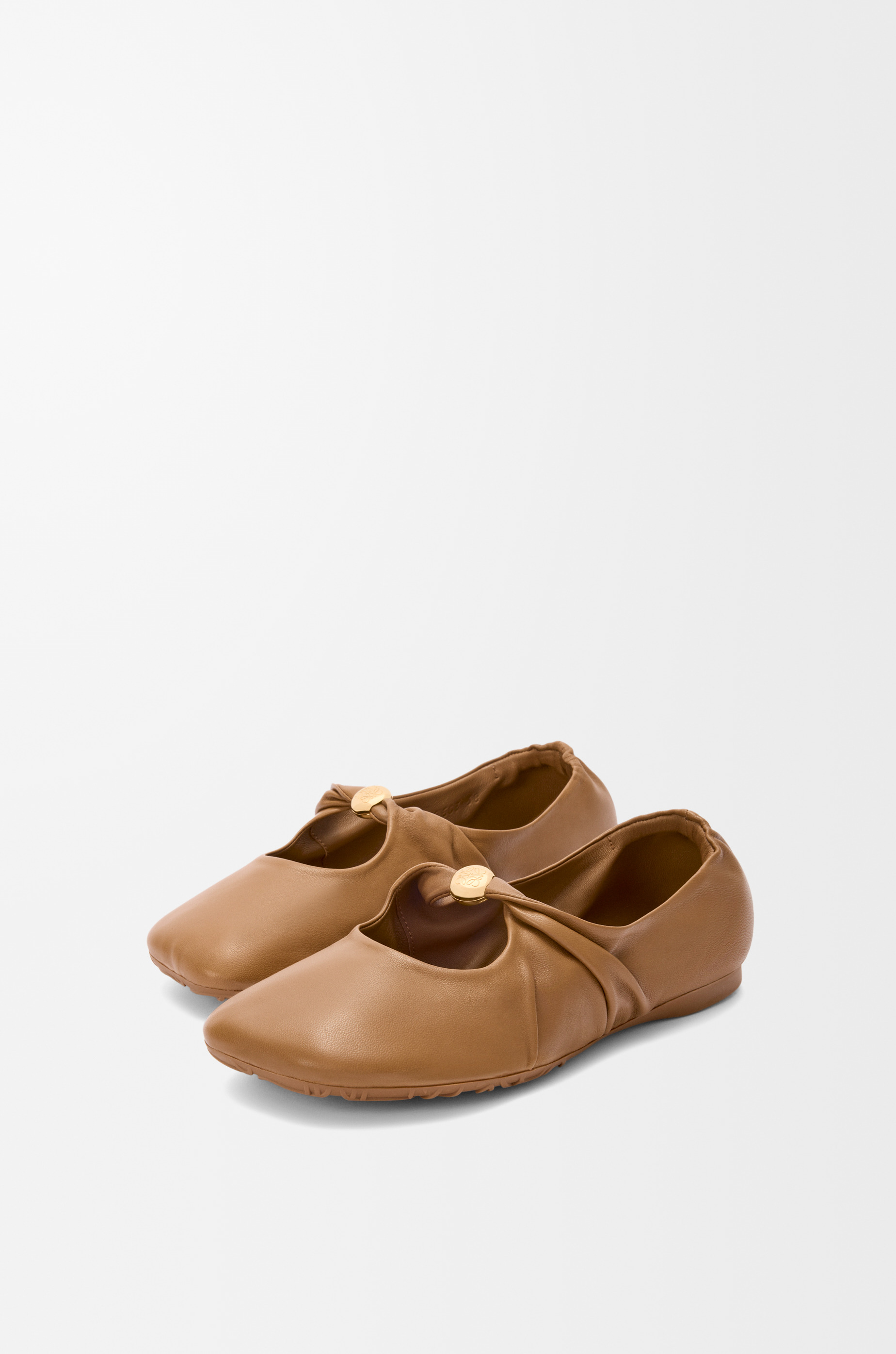 Pebble Soft ballerina in nappa lambskin - 3