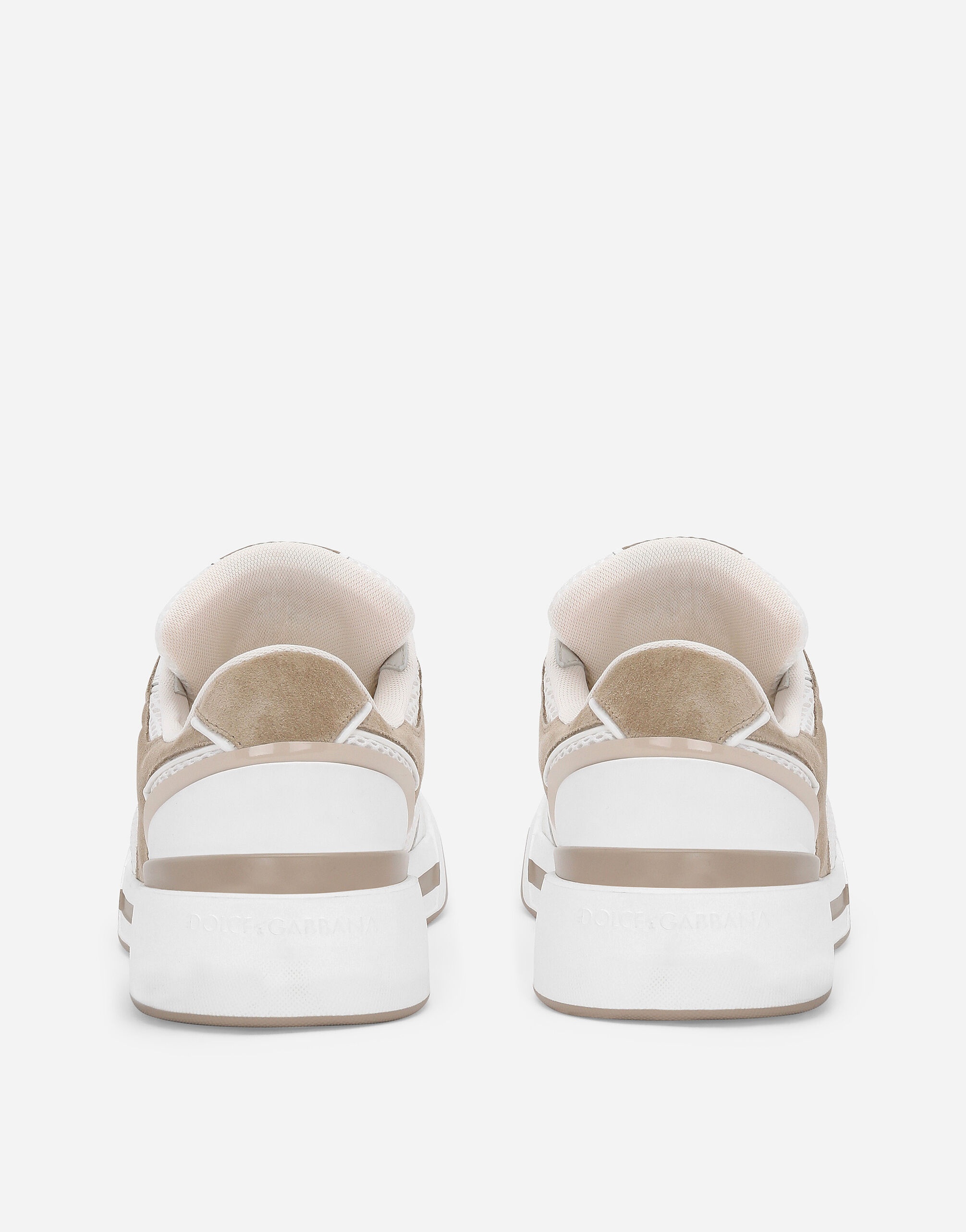 Mixed-material New Roma sneakers - 3